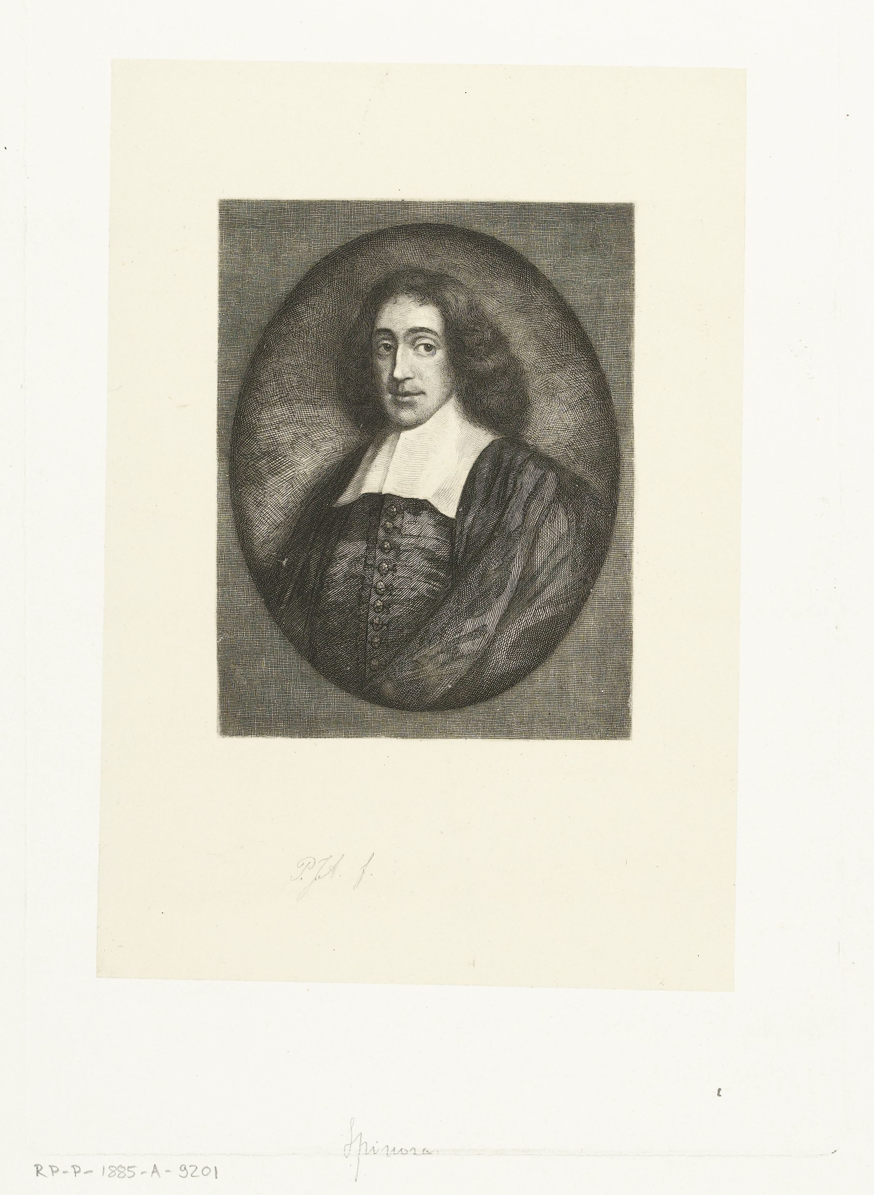 Portret van Spinoza