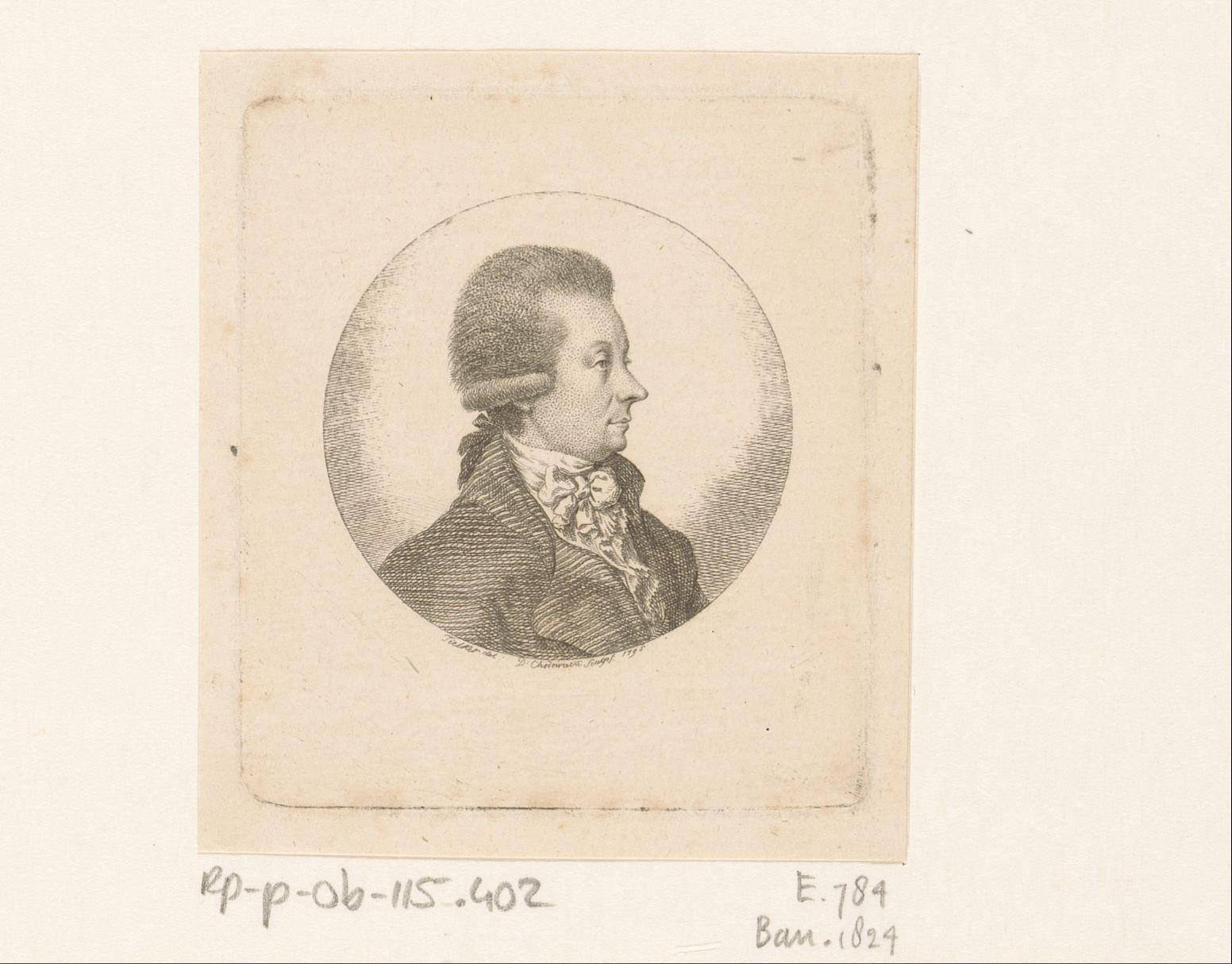 Portret van Ludwig Höpfner