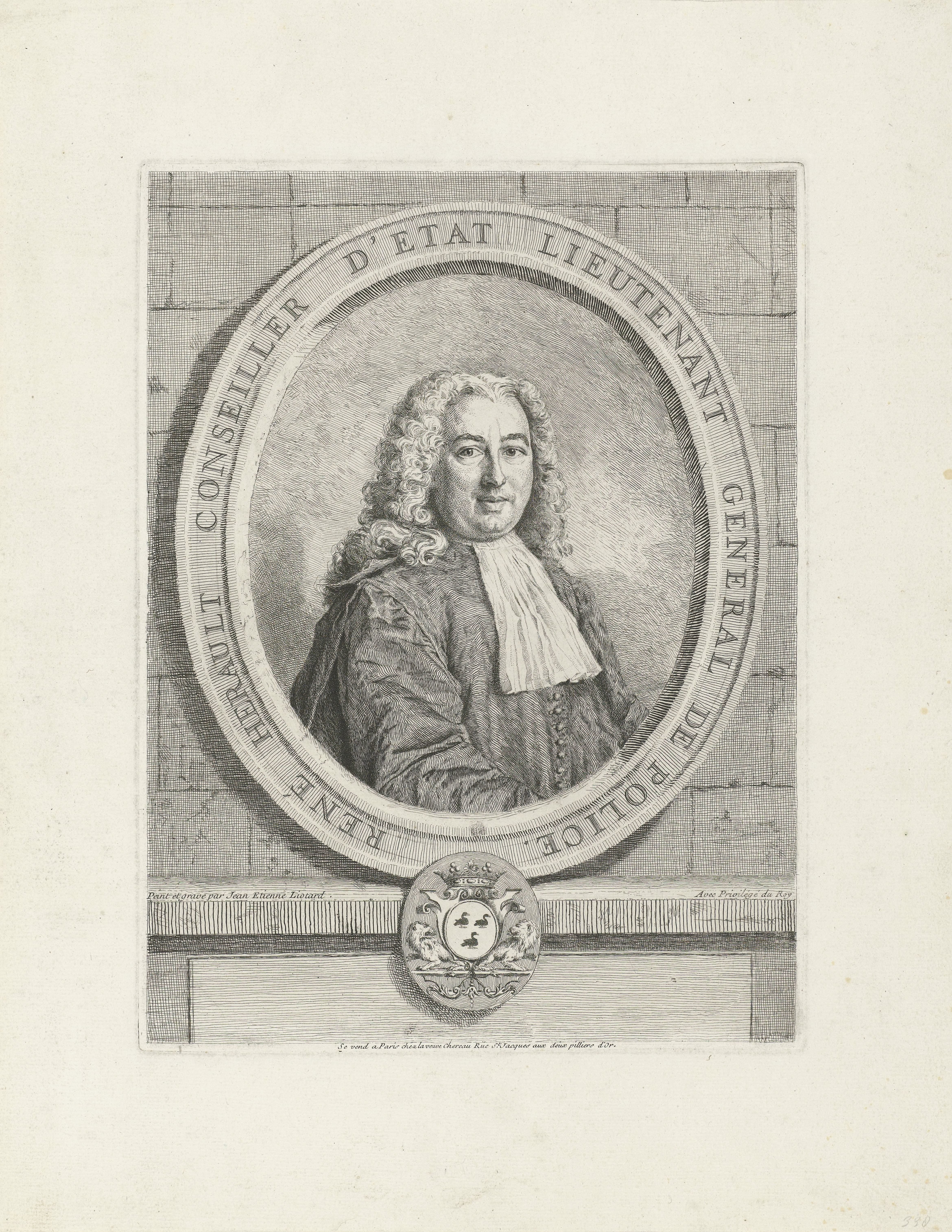 Portret van René Hérault