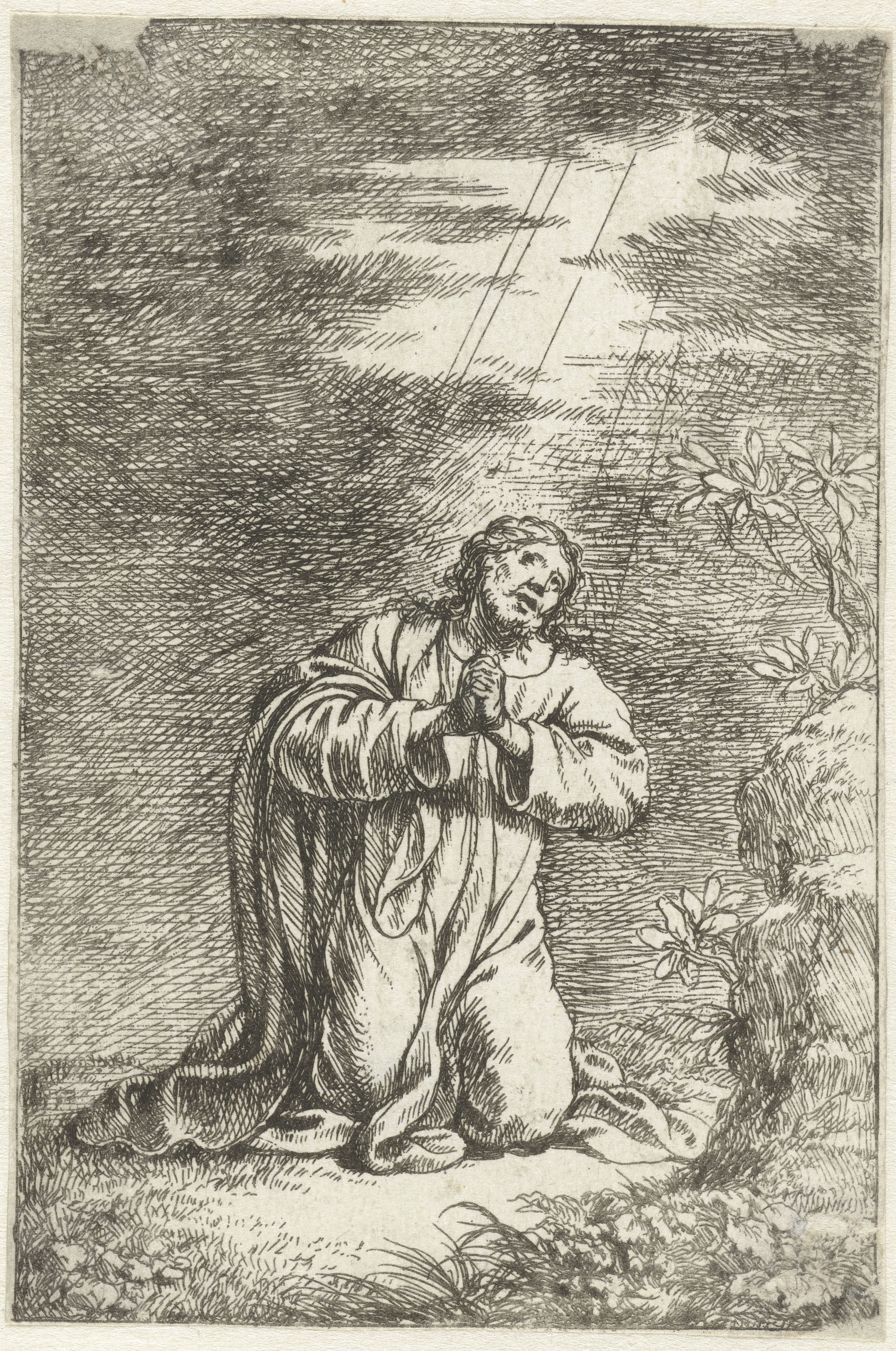 Christus op de Olijfberg