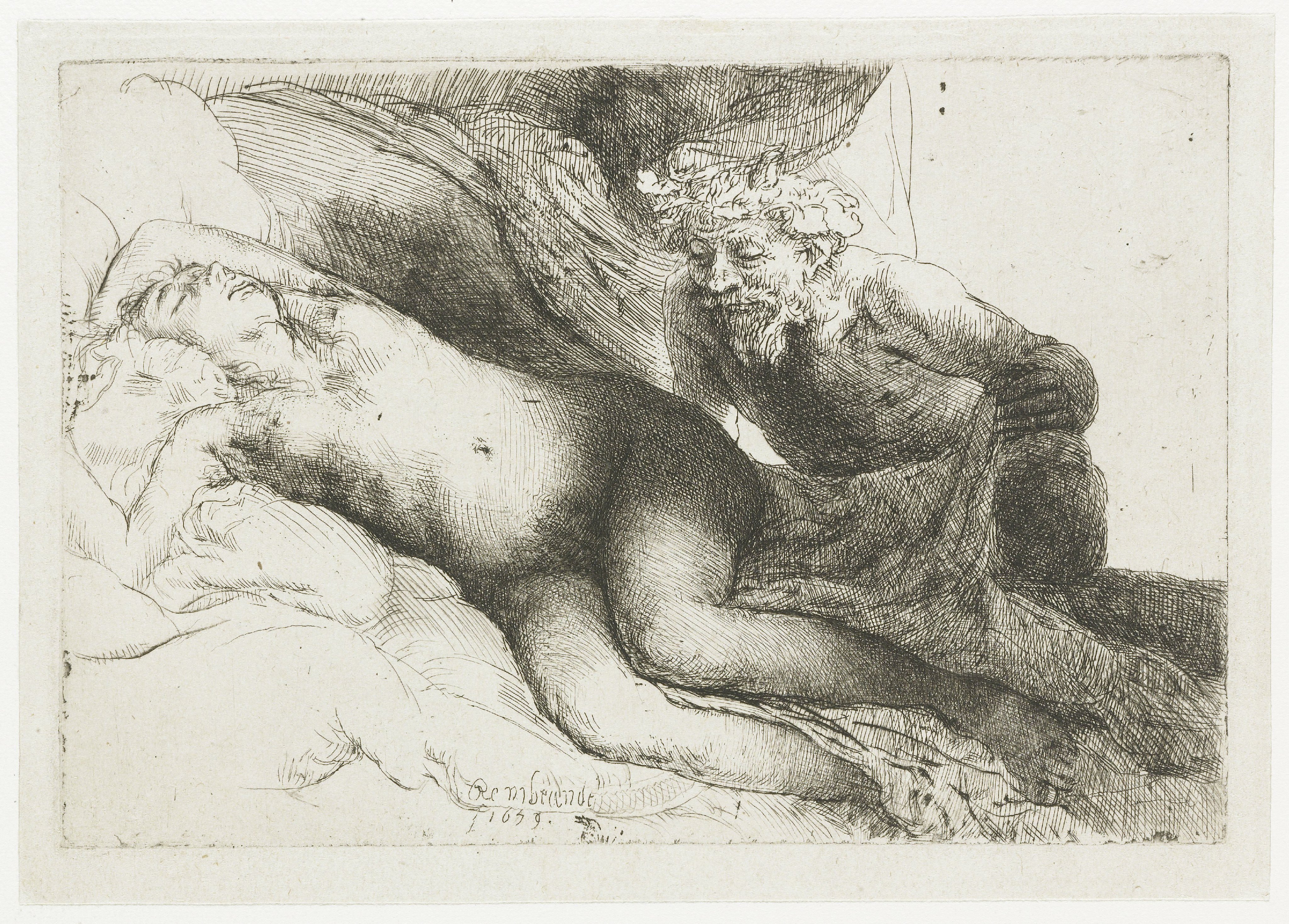 Jupiter and Antiope: the larger plate