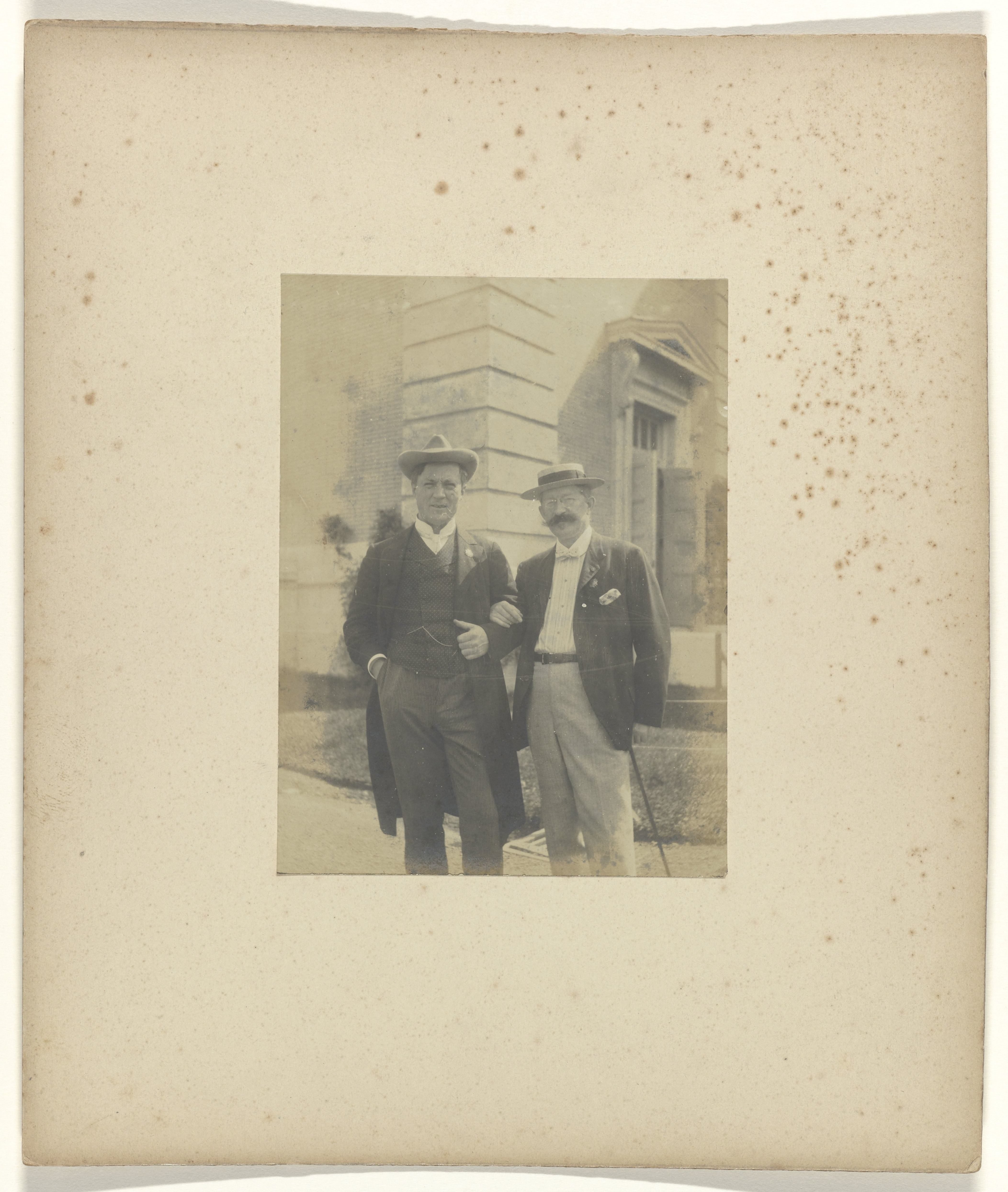 Portret van Richard Müller (Dresden) en Vos, wereldtentoonstelling in St. Louis (Louisiana Purchase Exposition), 1904