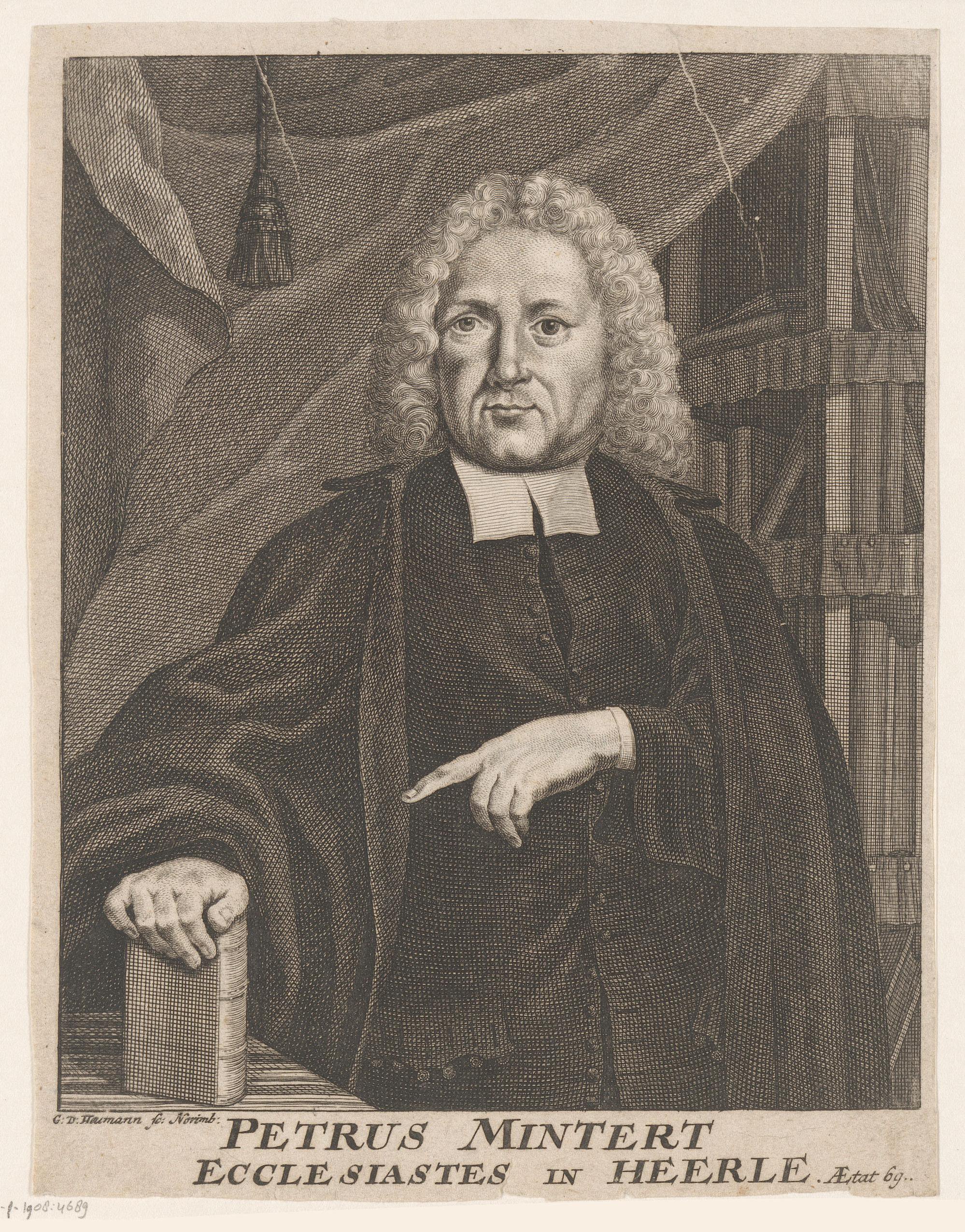 Portret van Peter Mintert