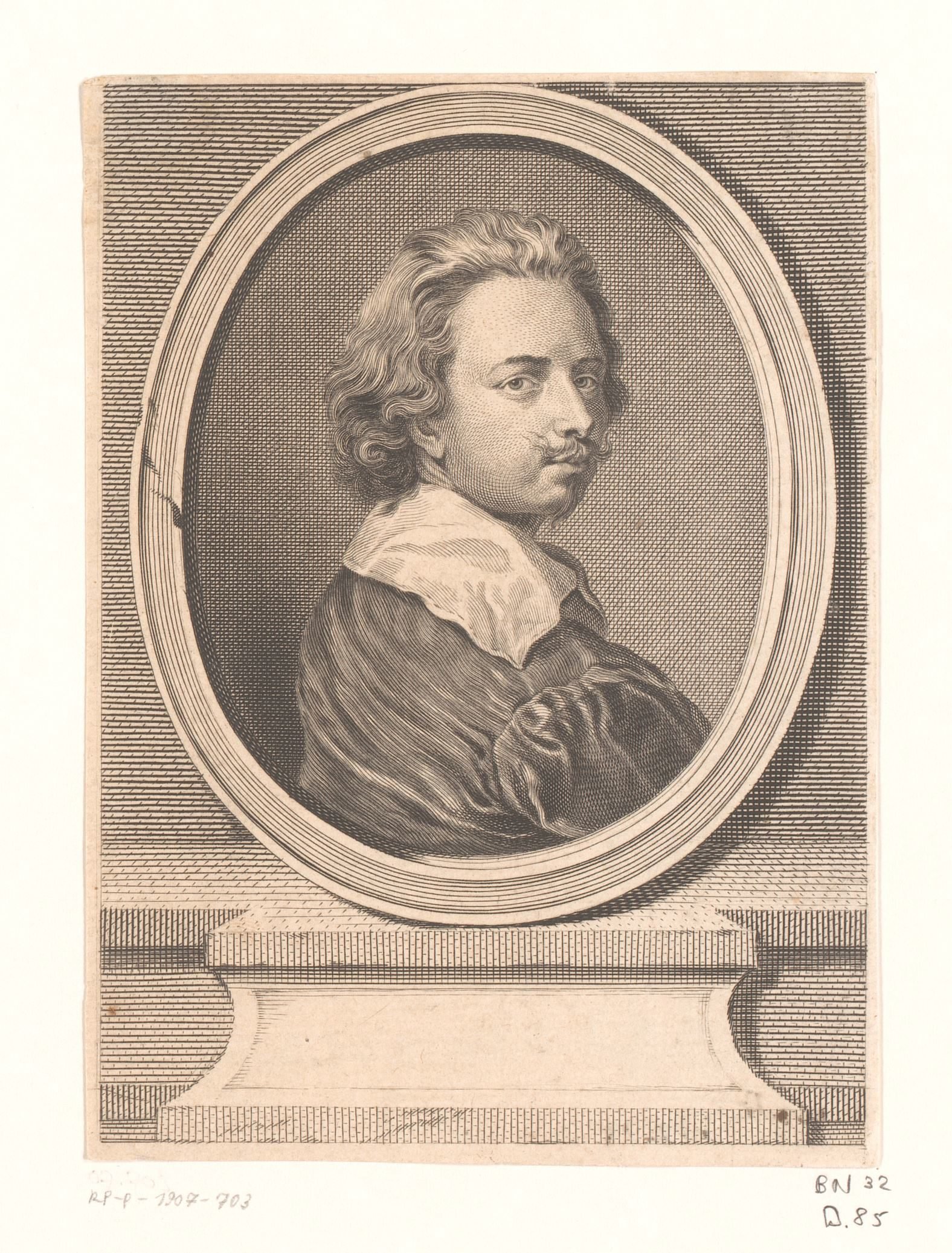 Portret van Antoon Van Dyck