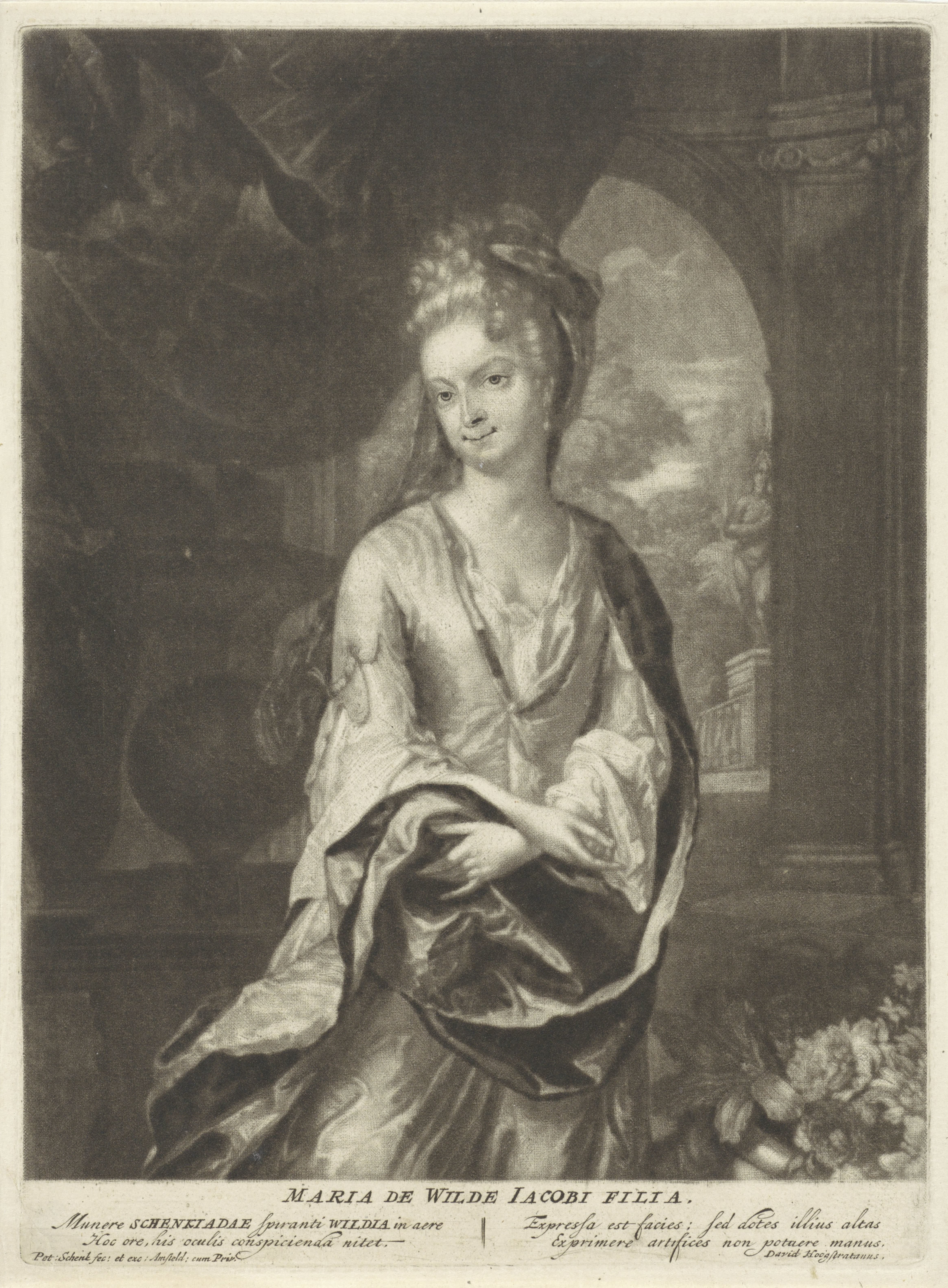 Portret van Maria de Wilde