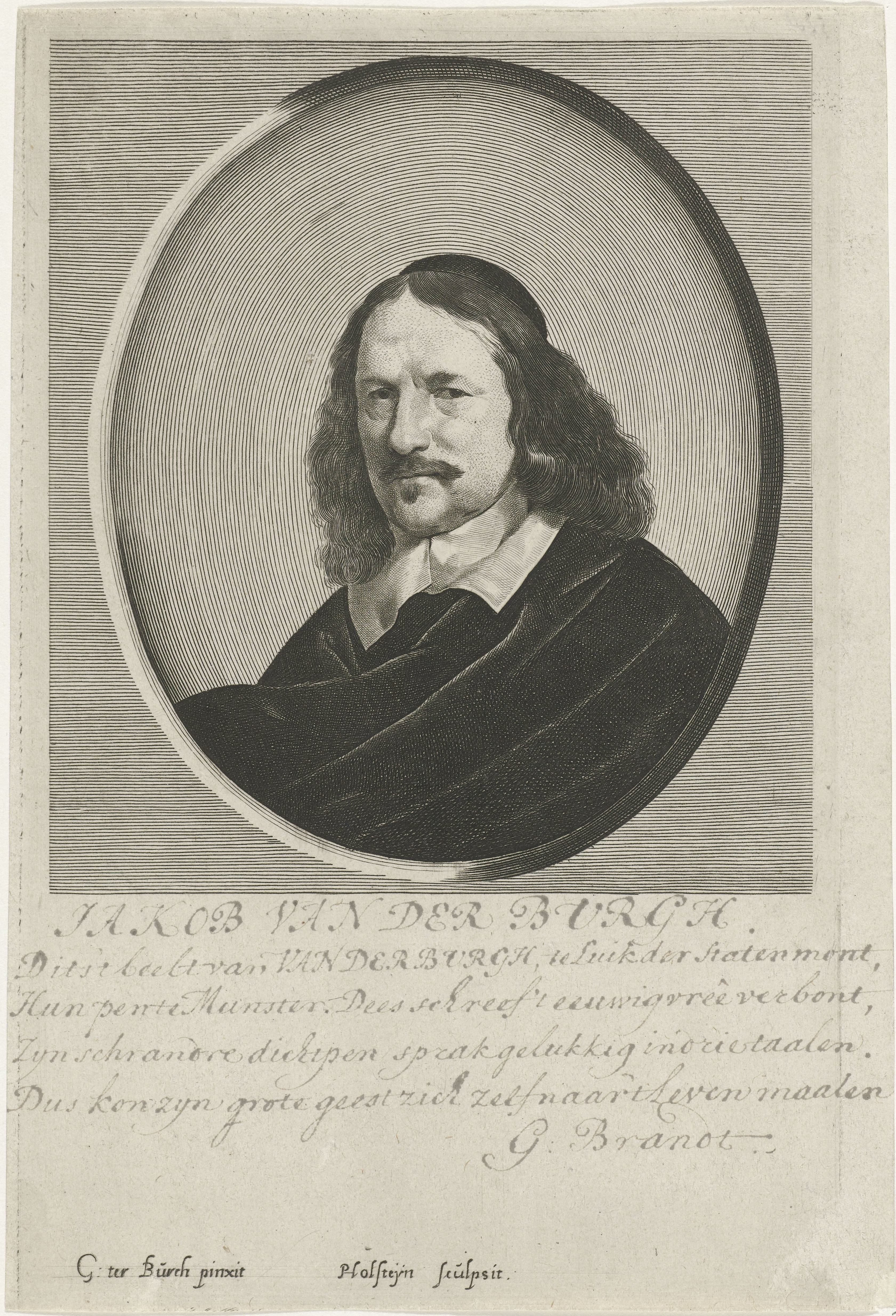 Portret van Jacob van der Burgh