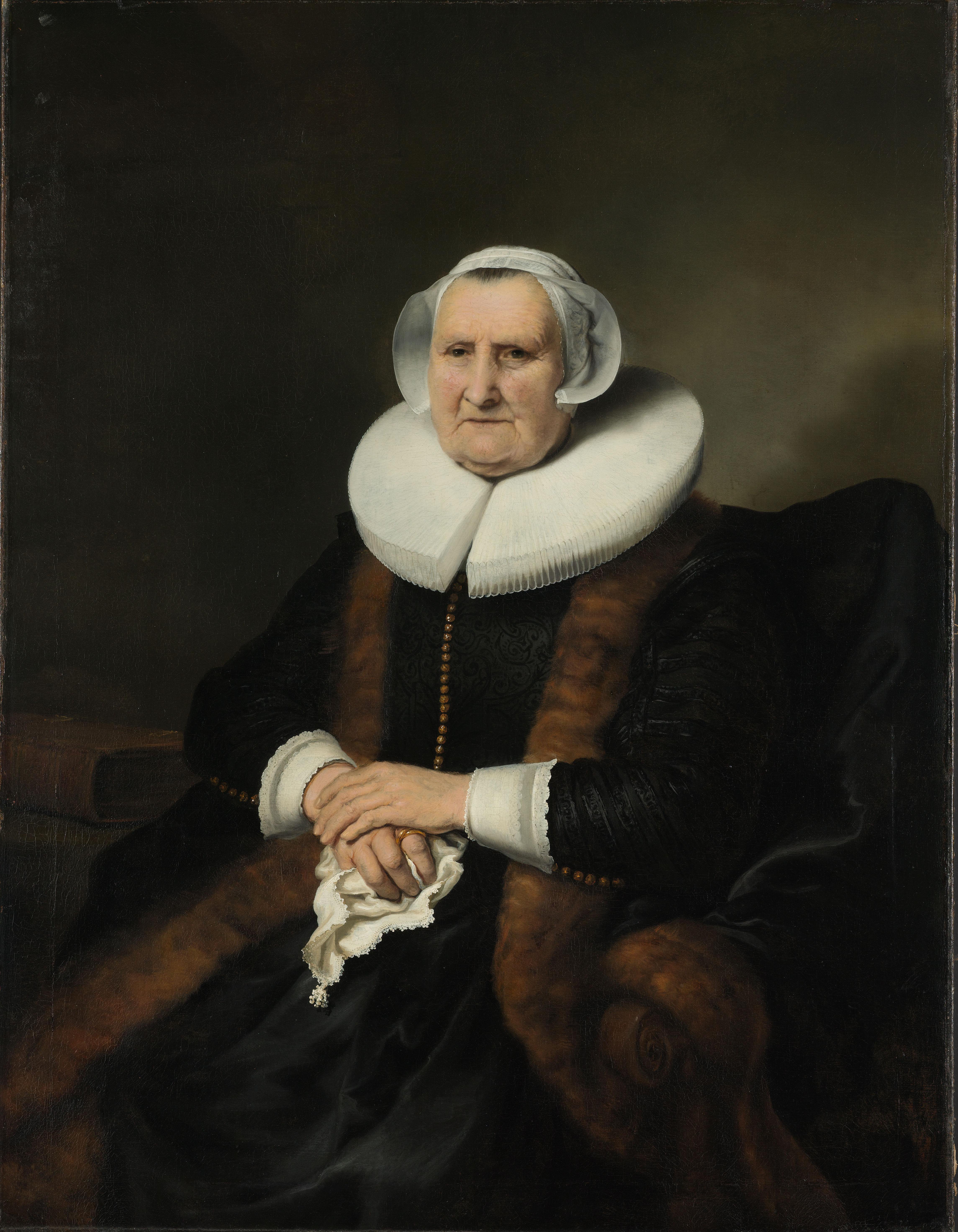 Portrait of an Old Lady, possibly Elisabeth Bas