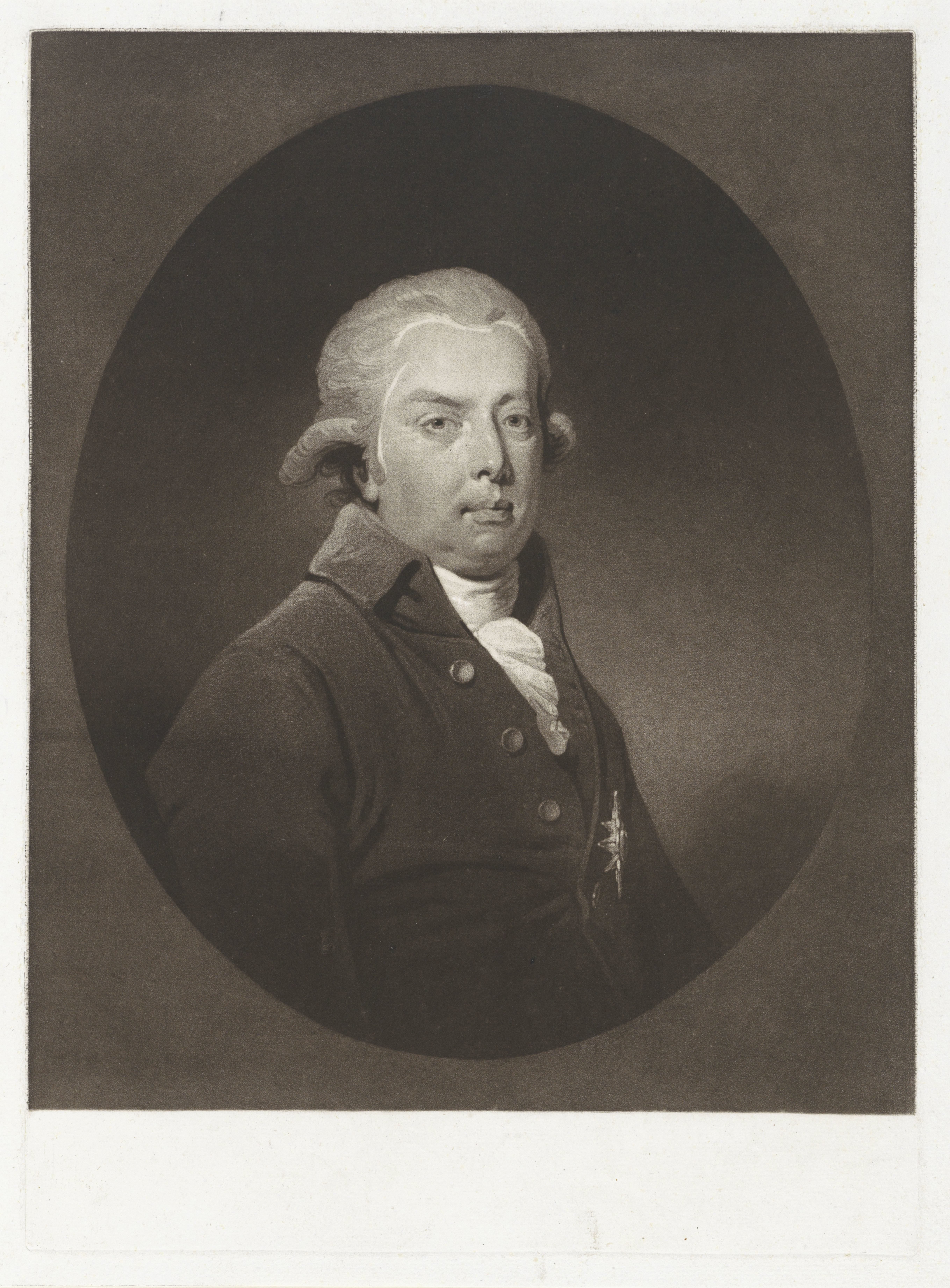 Portret van Willem V, prins van Oranje en Nassau