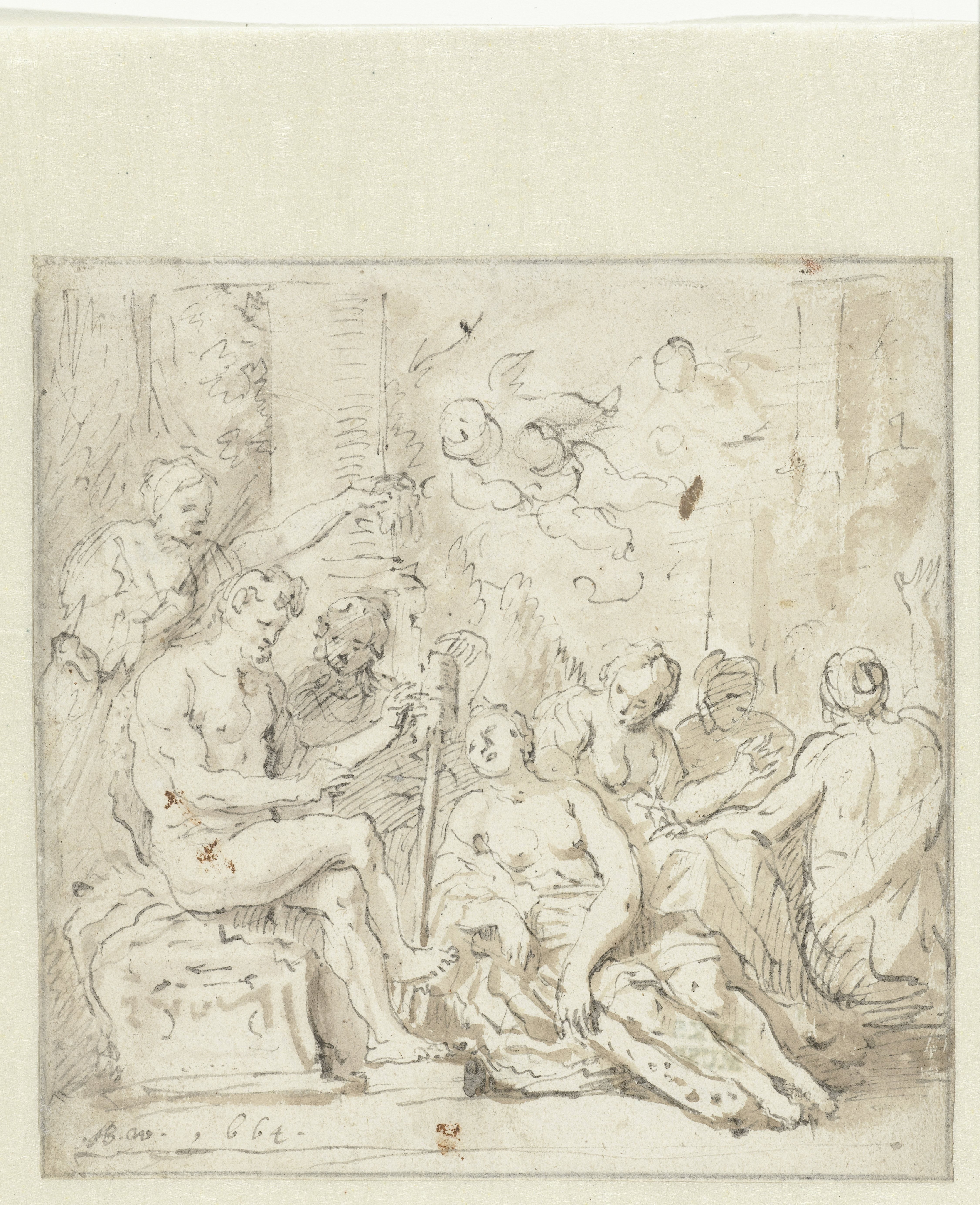 Hercules bij Omphale