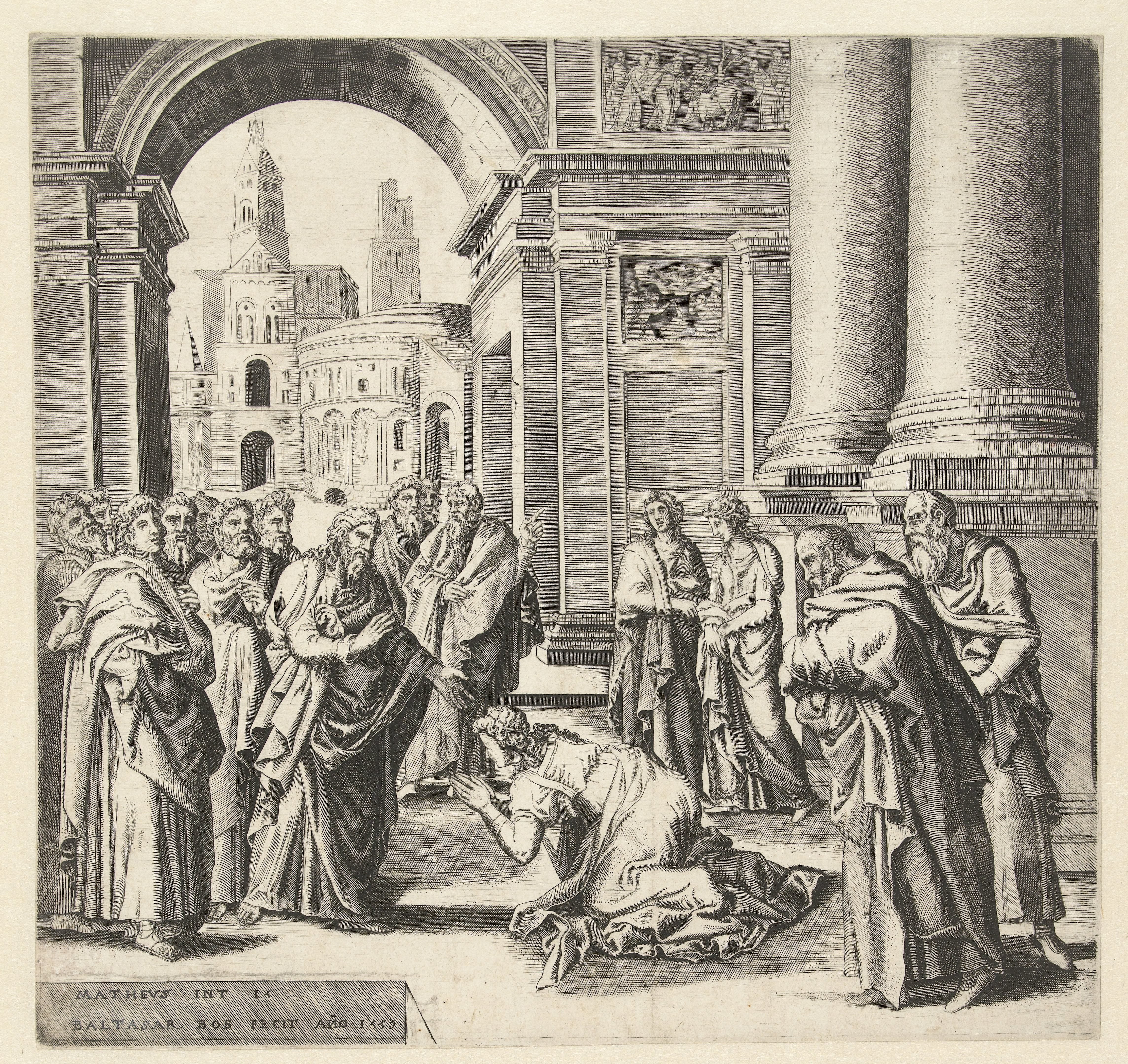 Christus en vrouw van Kanaän