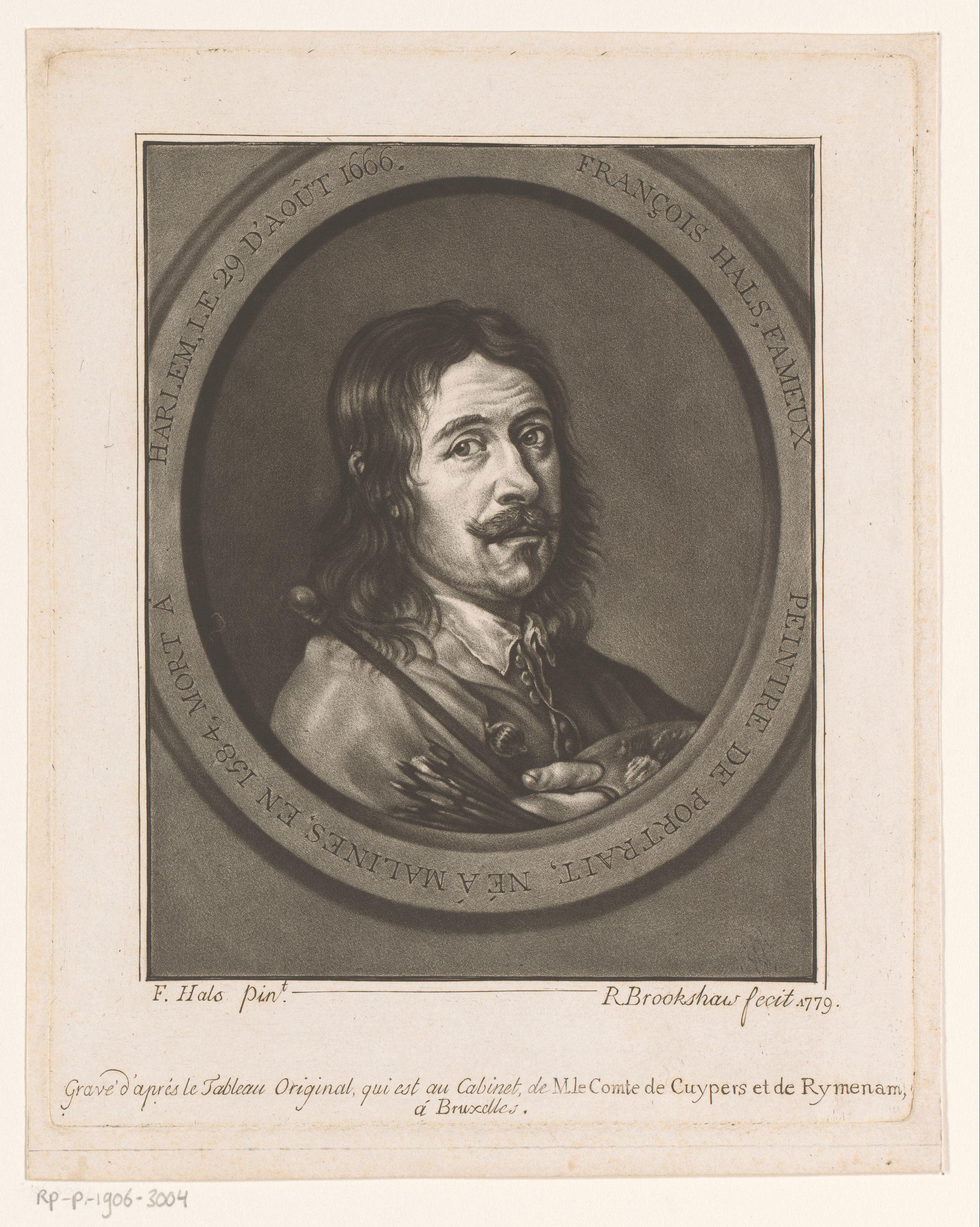 Portret van Frans Hals