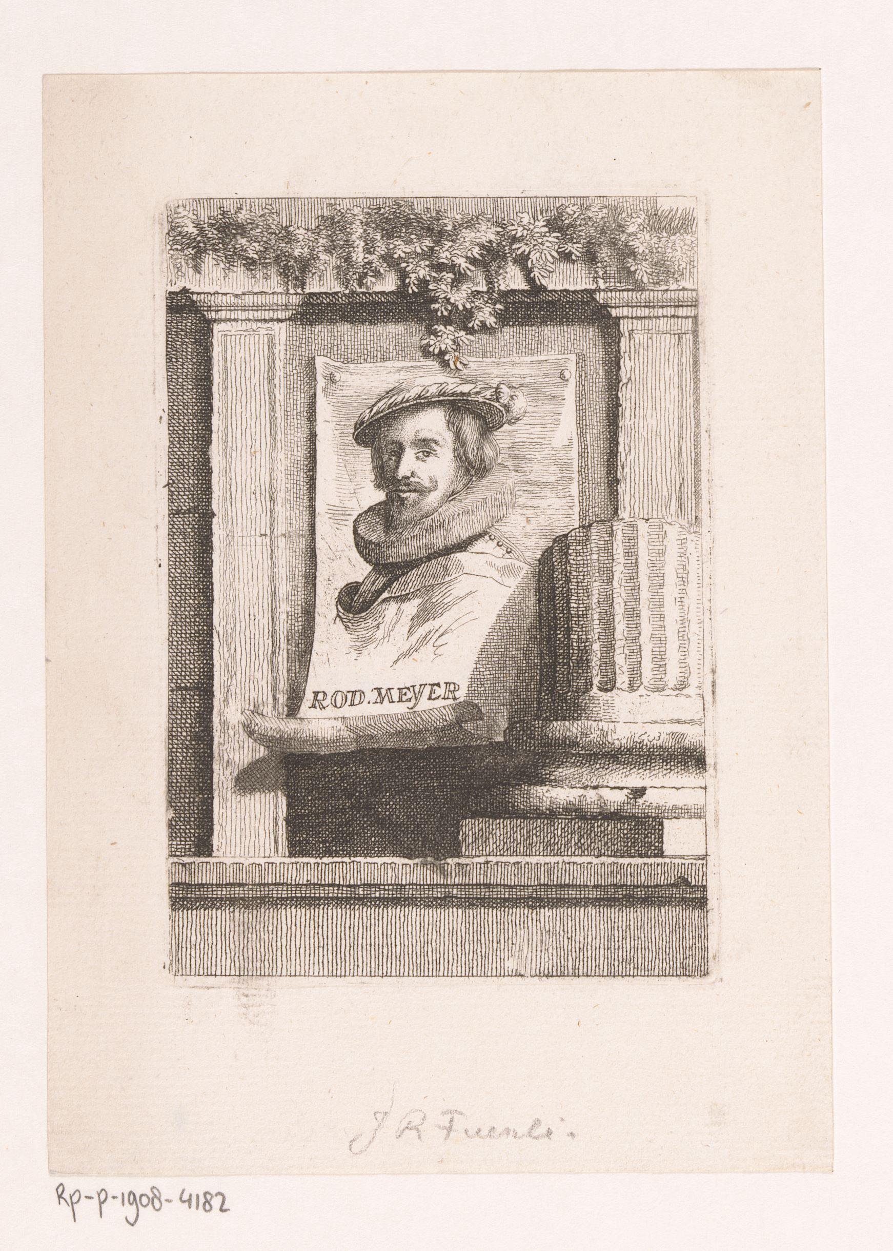 Portret van Rudolf Meyer