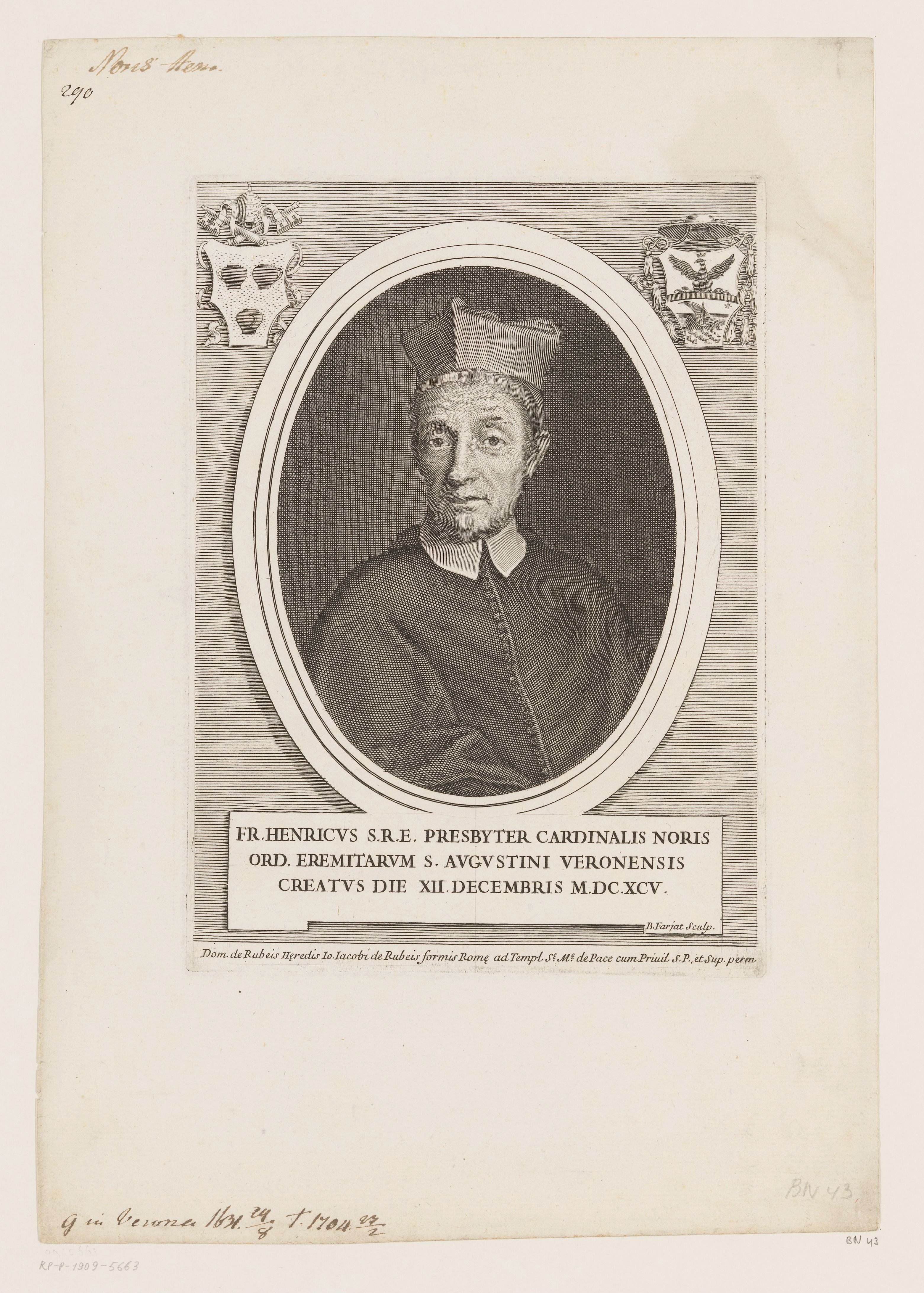 Portret van Enrico Noris