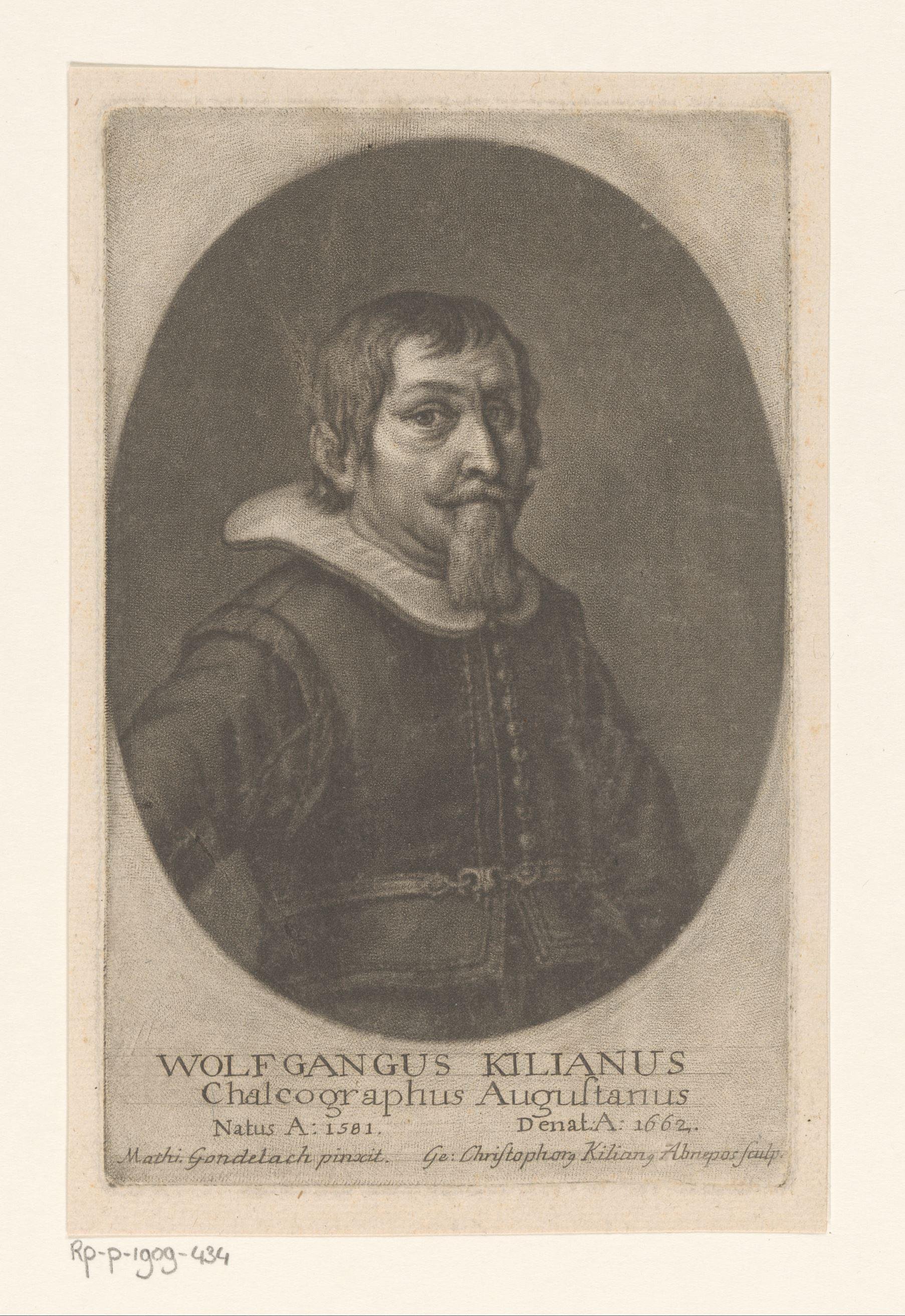 Portret van Wolfgang Kilian