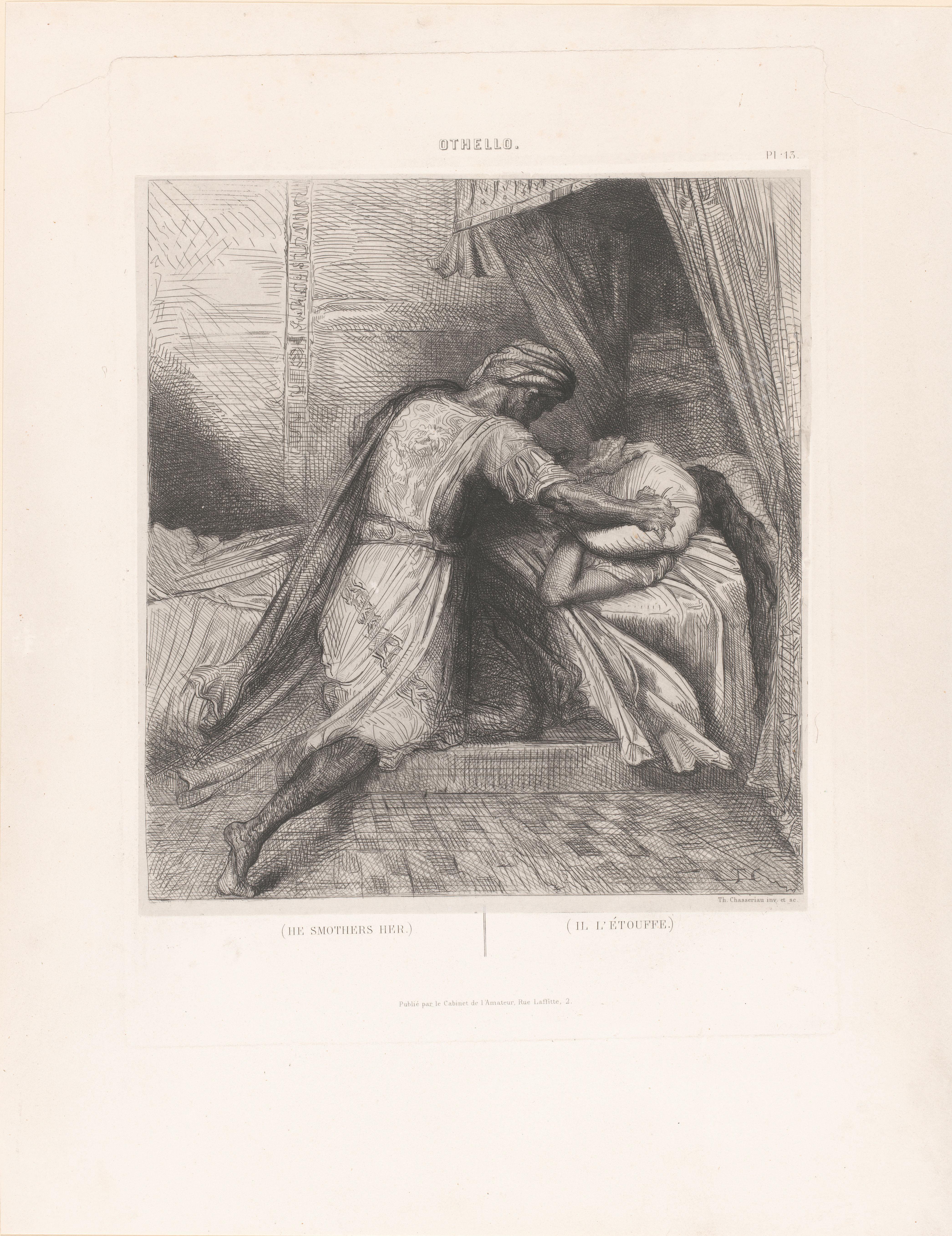 Othello doodt Desdemona