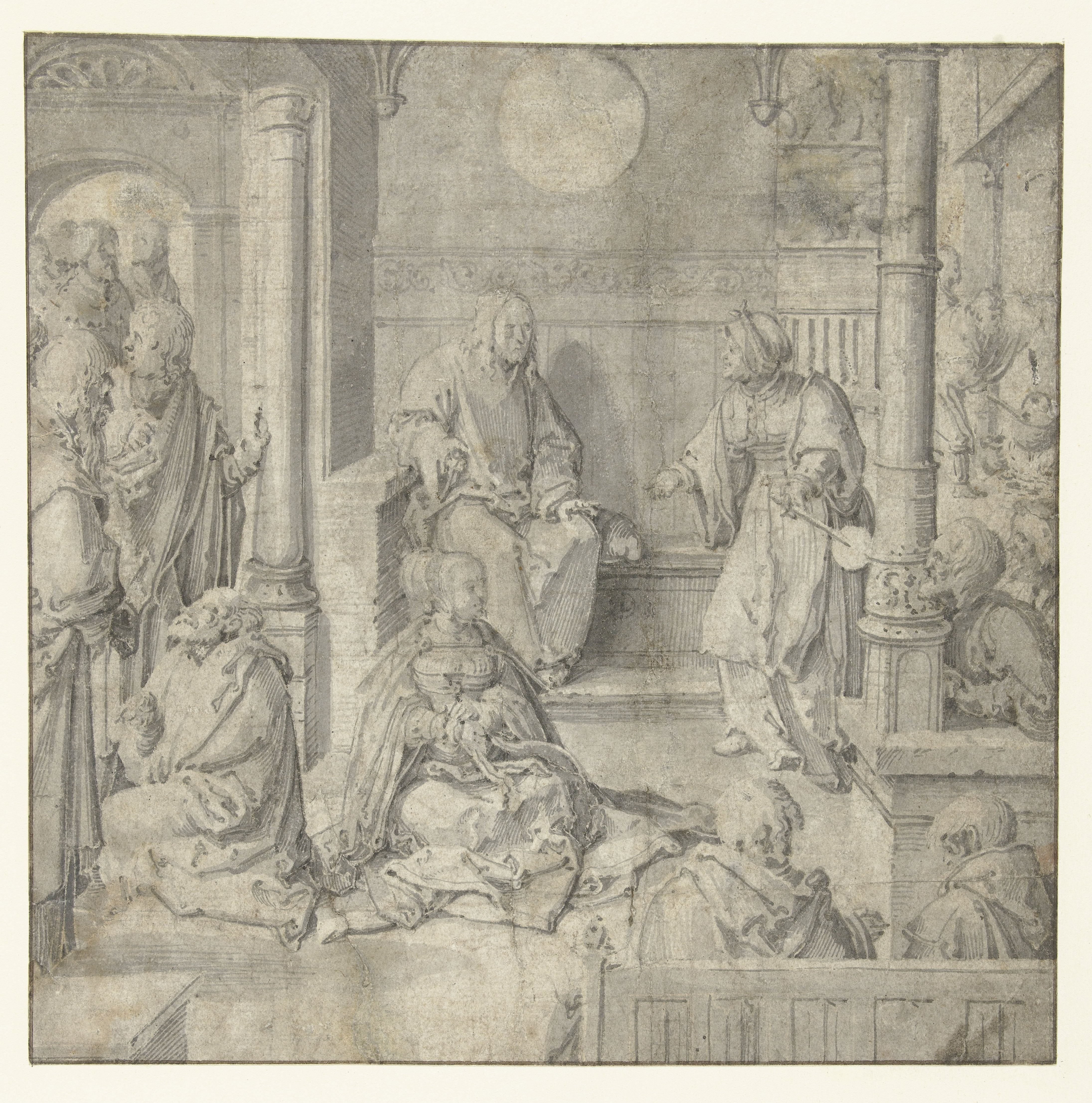 Christus in het huis van Marta en Maria