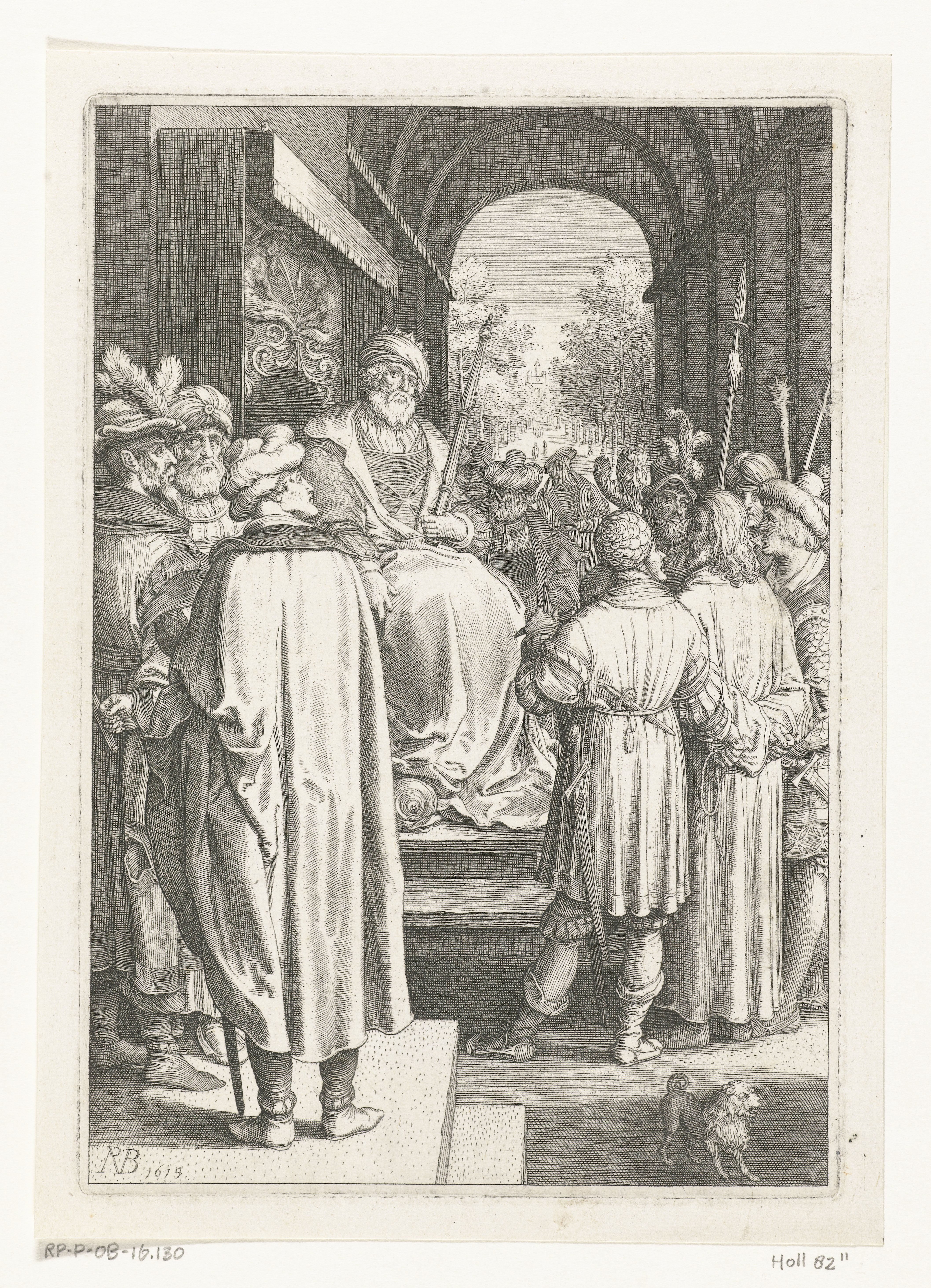 Christus voor Pilatus