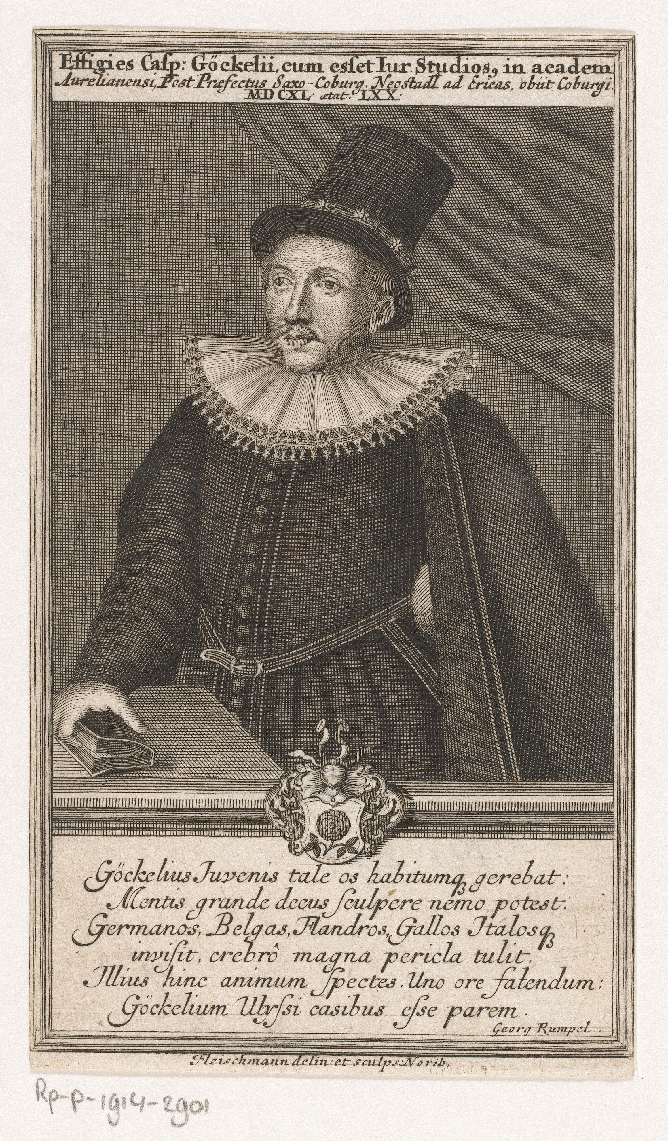 Portret van Caspar Göckel