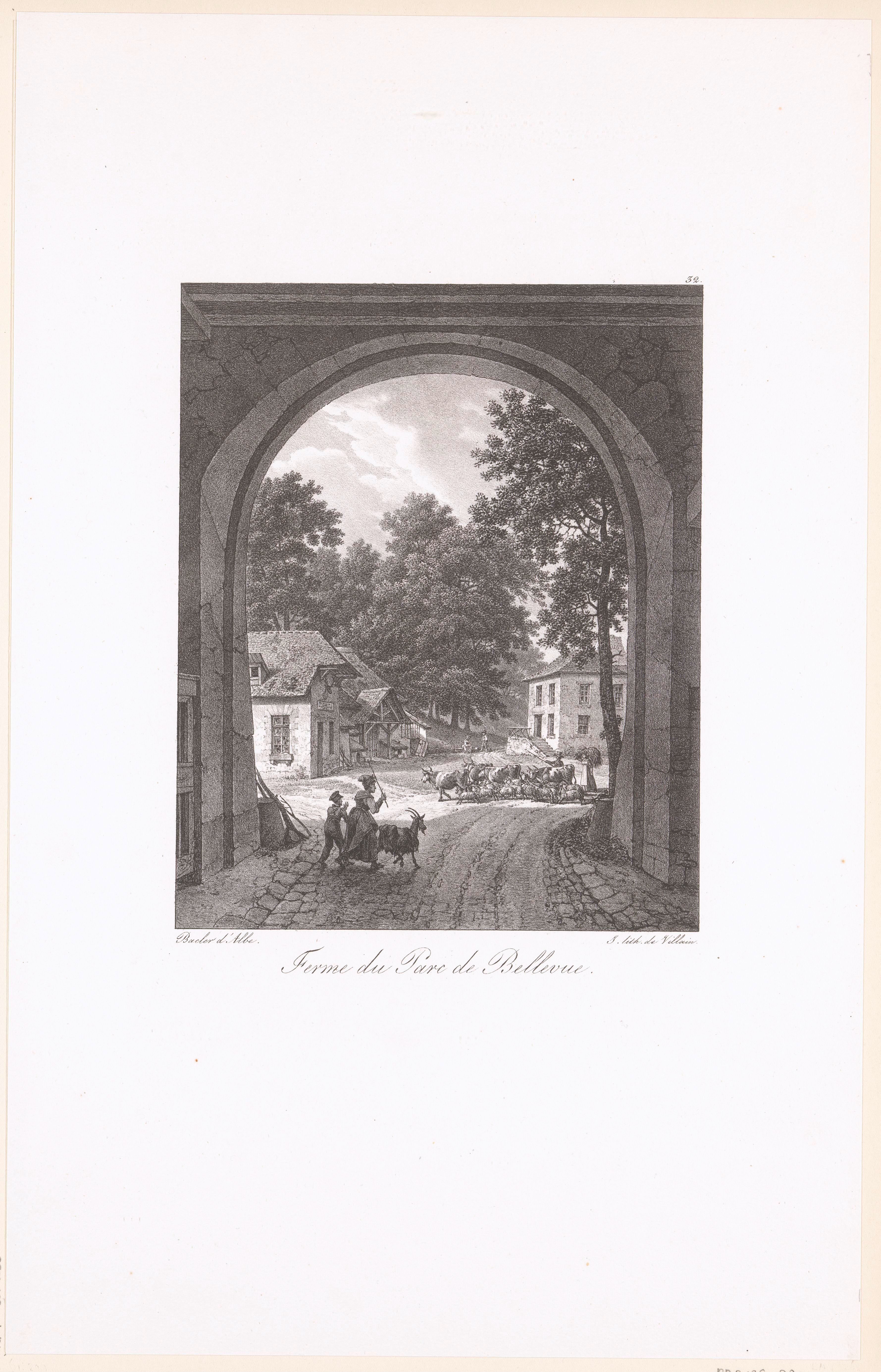 Boerderij in het Parc de Bellevue bij Meudon