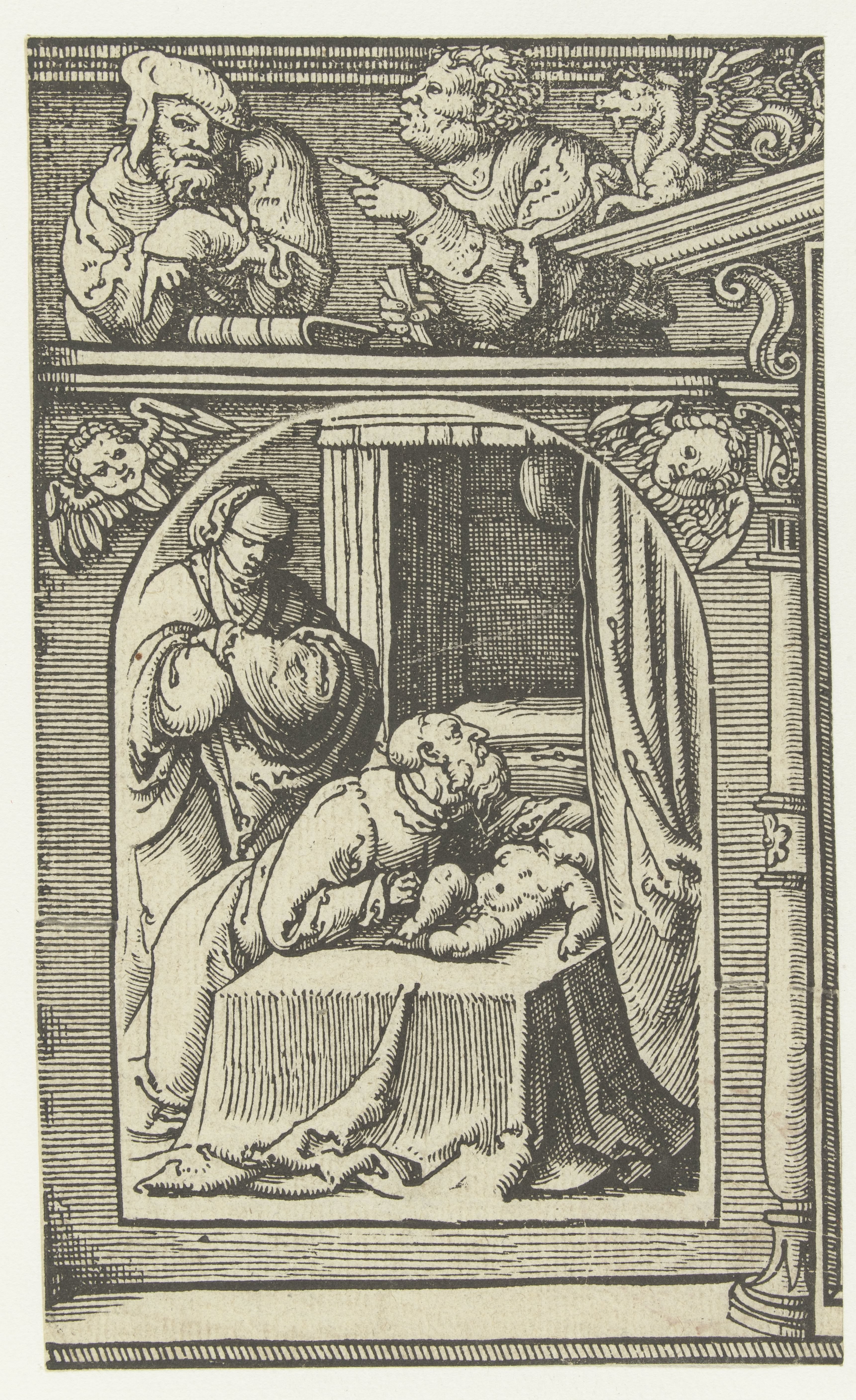 Elia en de zoon van de weduwe van Zarfath