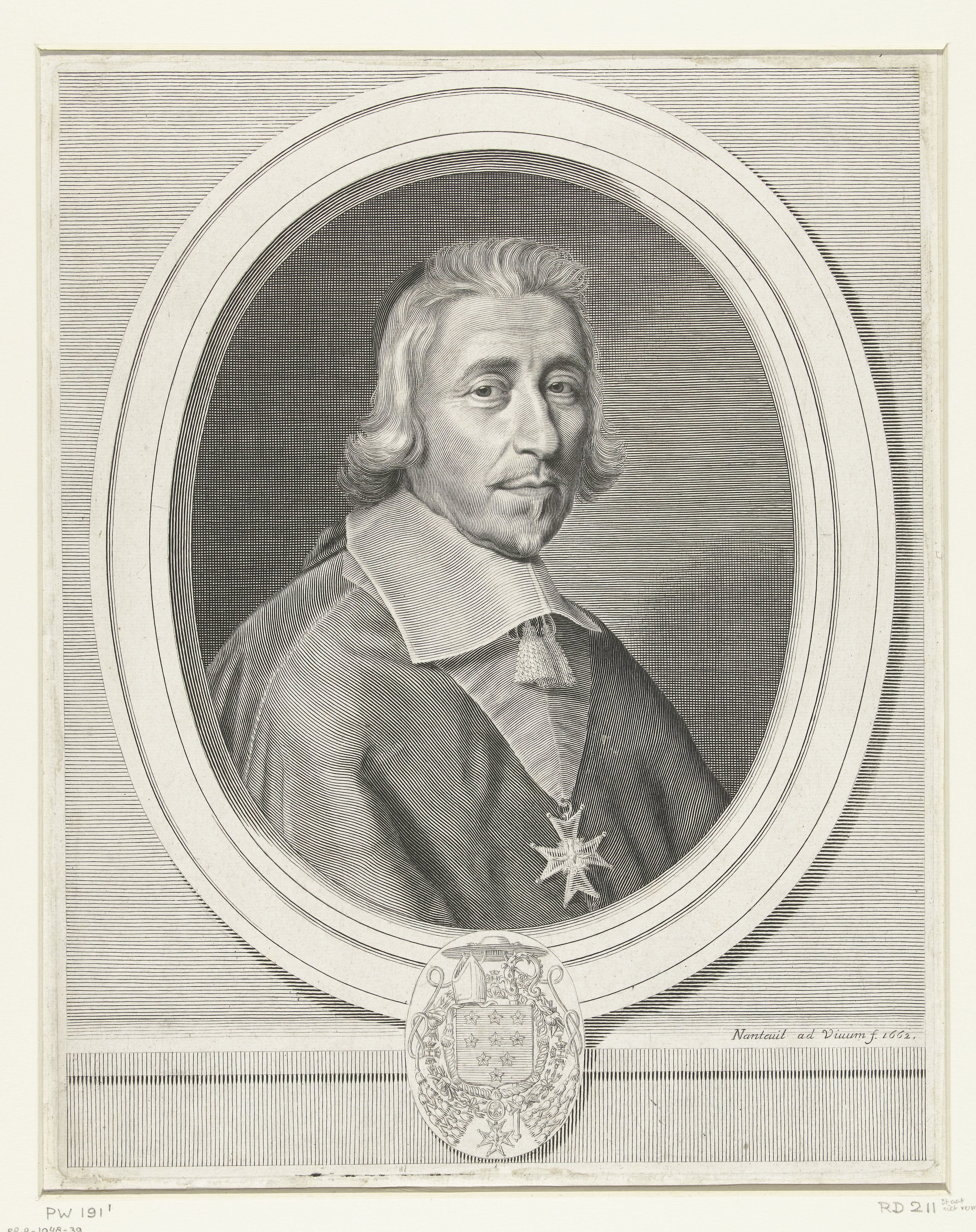 Portret van Hardouin de Péréfixe de Beaumont