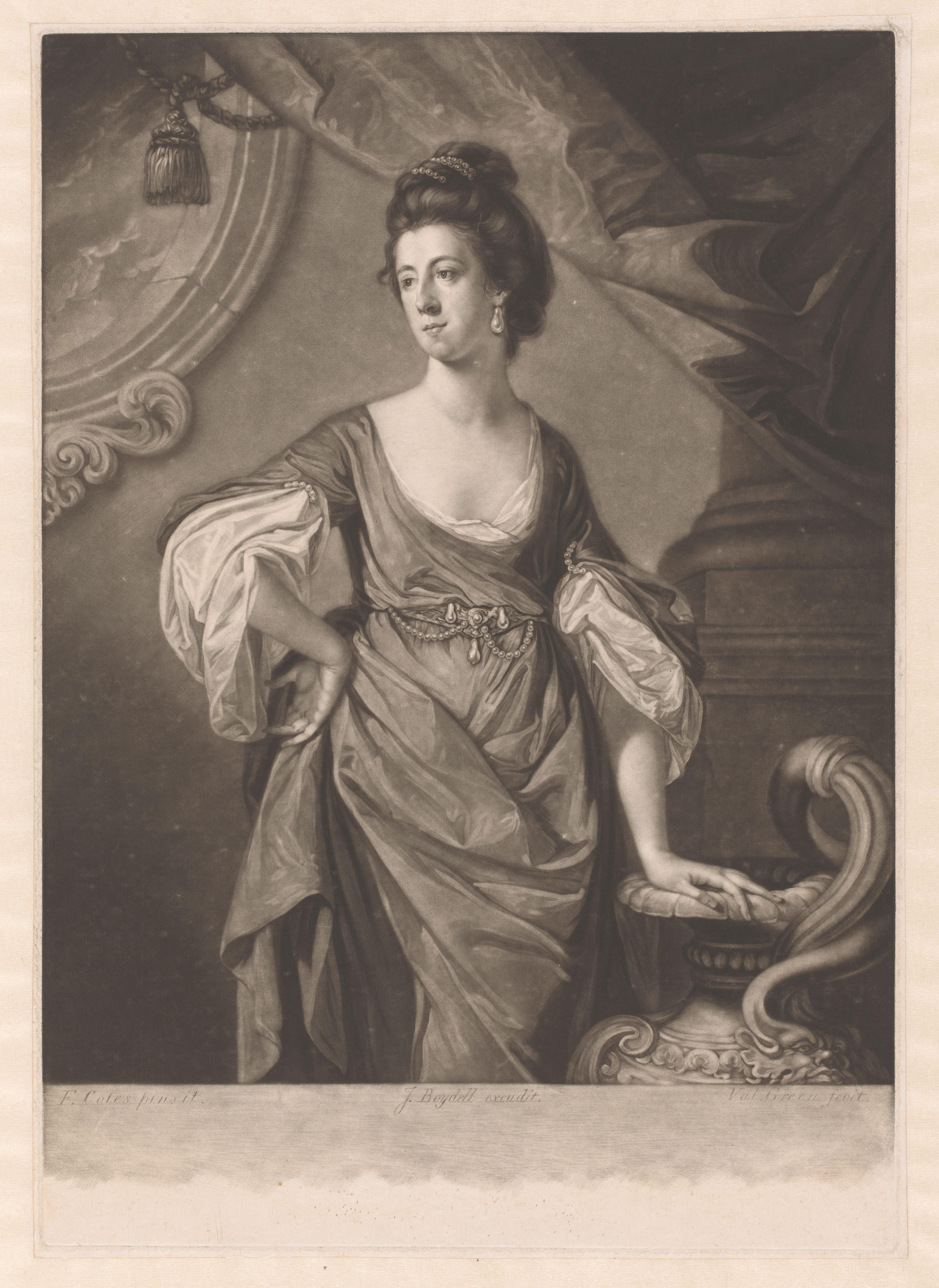 Portret van Agneta Yorke