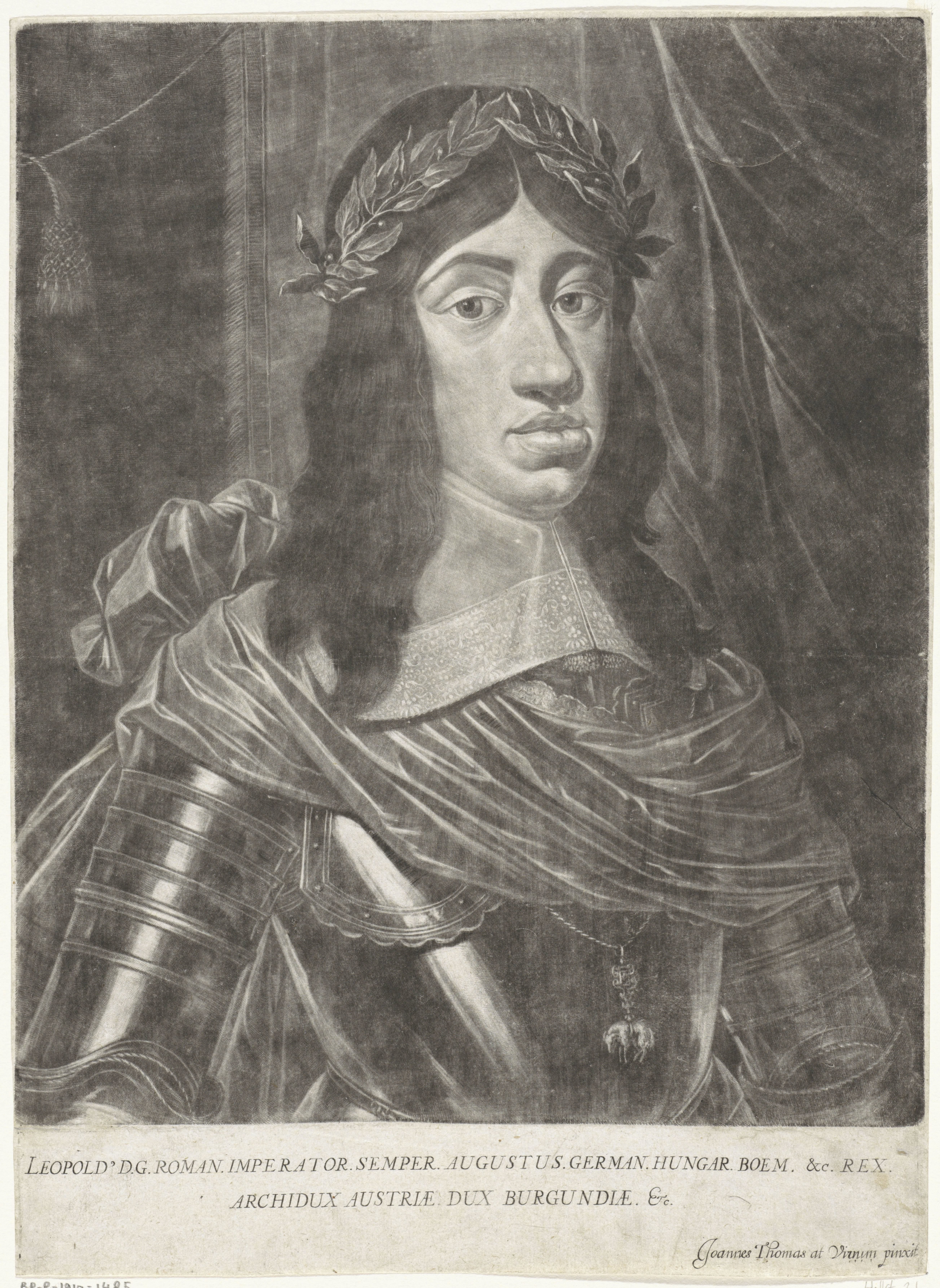 Portret van keizer Leopold I