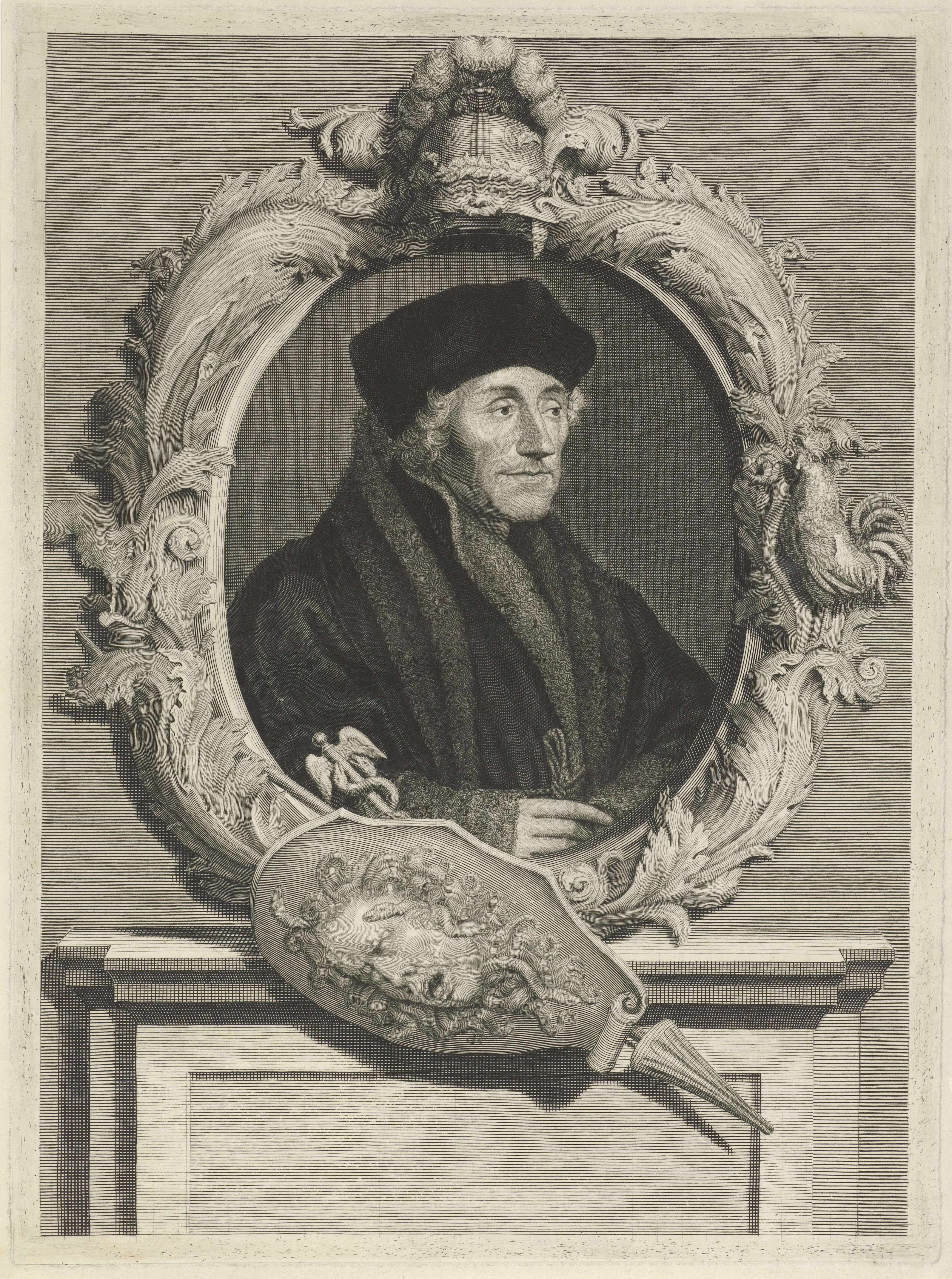 Portret van Desiderius Erasmus