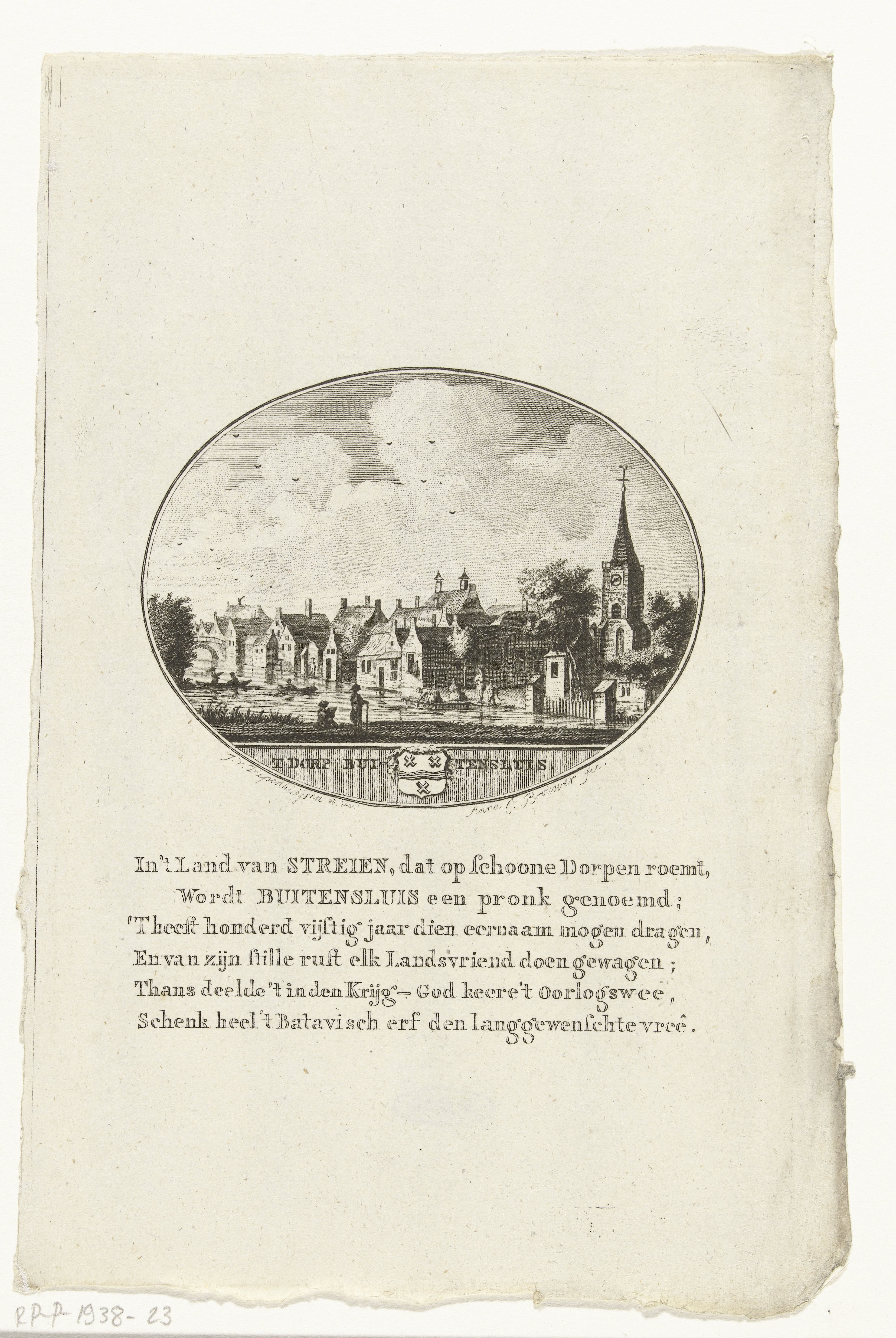 Gezicht op Numansdorp