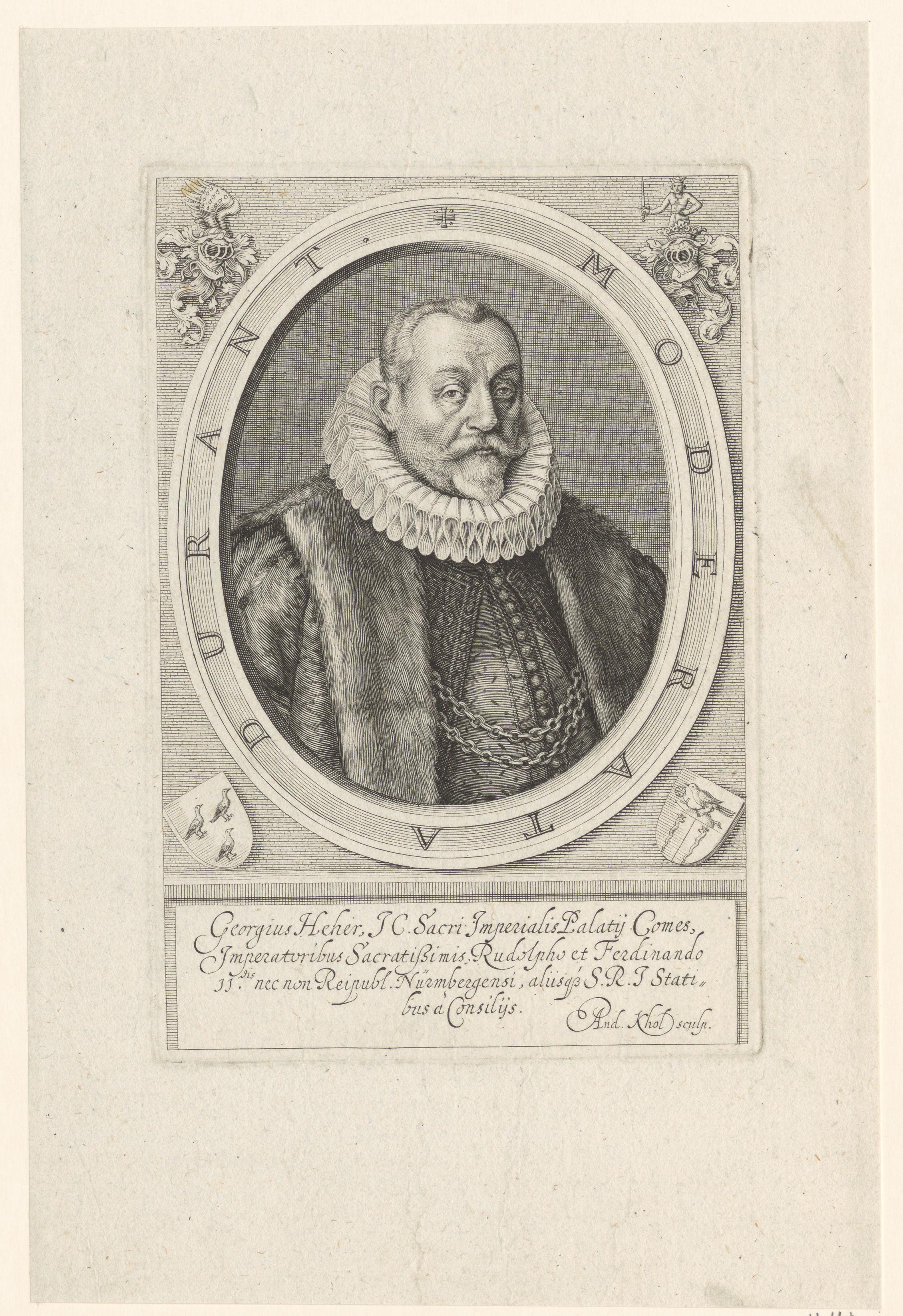 Portret van Georg Heher