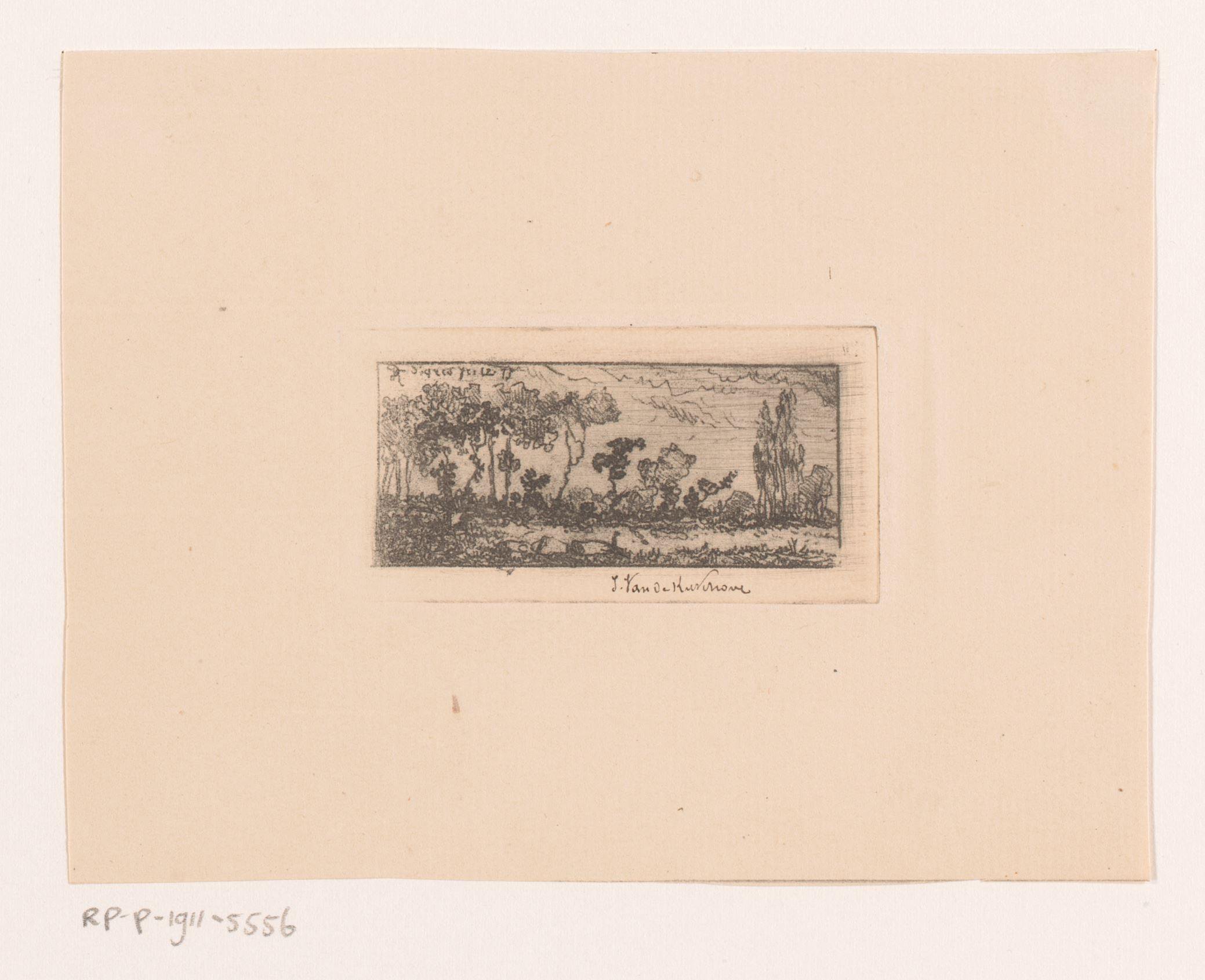 Boomrijk landschap