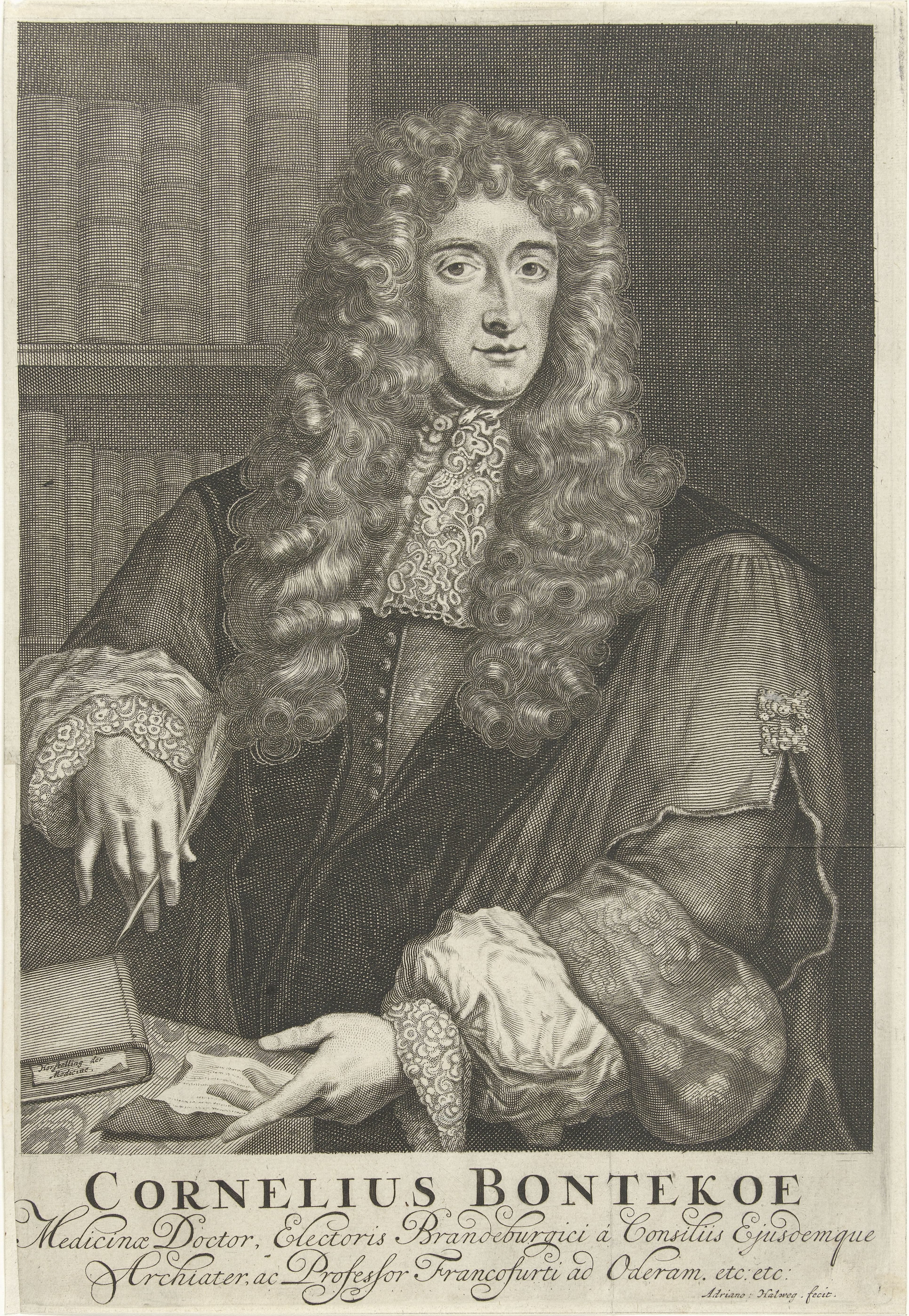 Portret van Cornelis Bontekoe