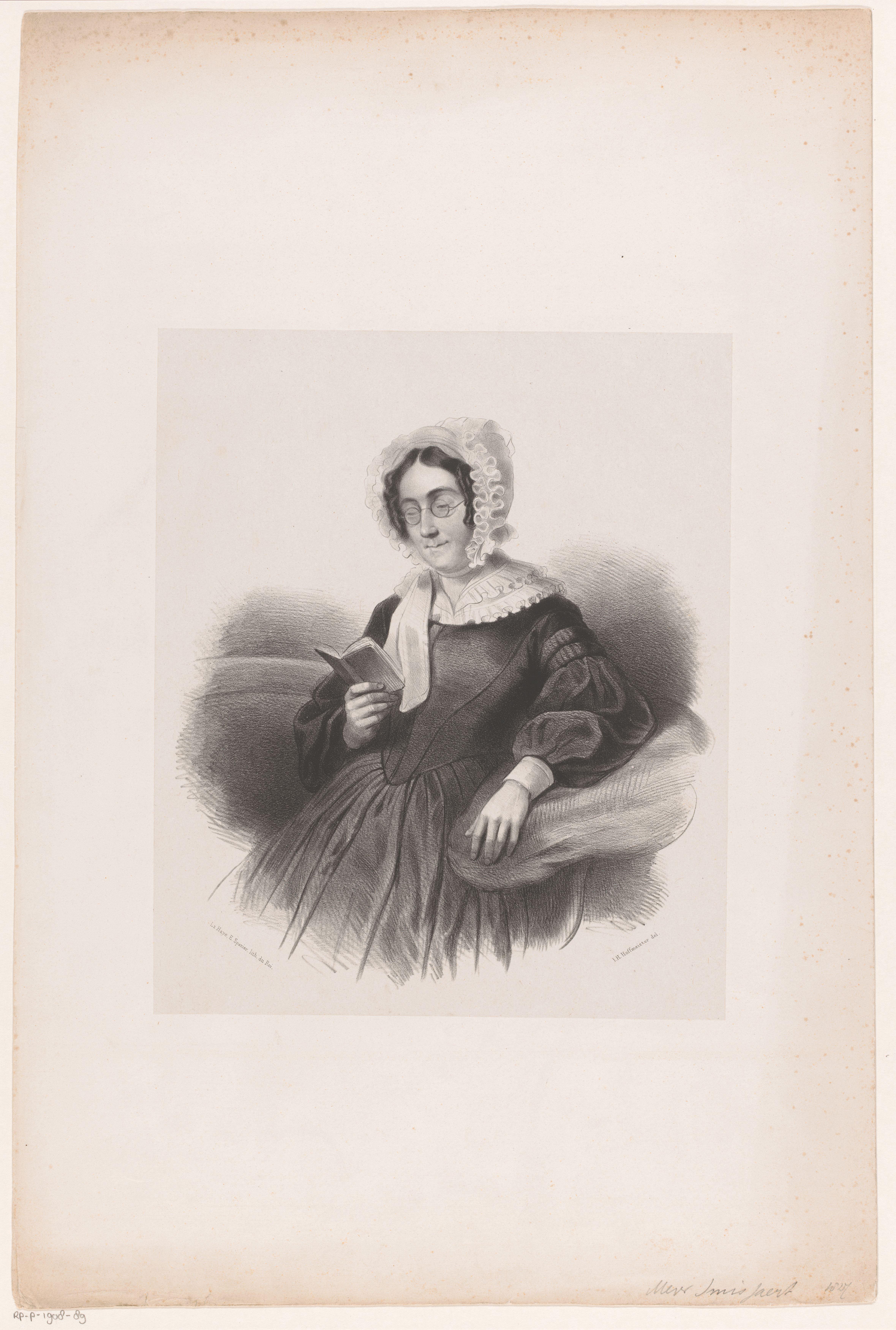 Portret van een onbekende vrouw, mogelijk mevrouw Smissaert