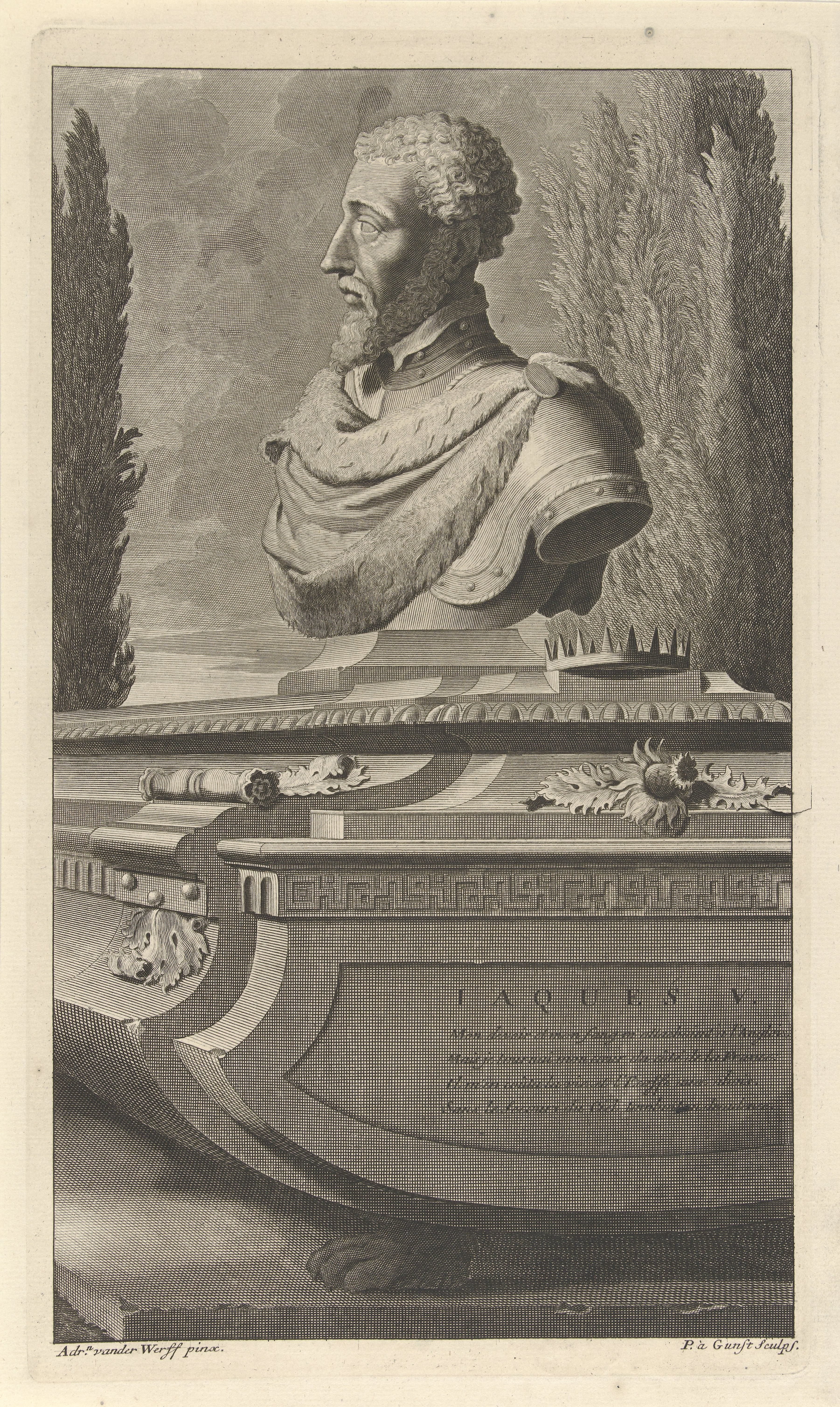 Portret van koning Jacobus V van Schotland