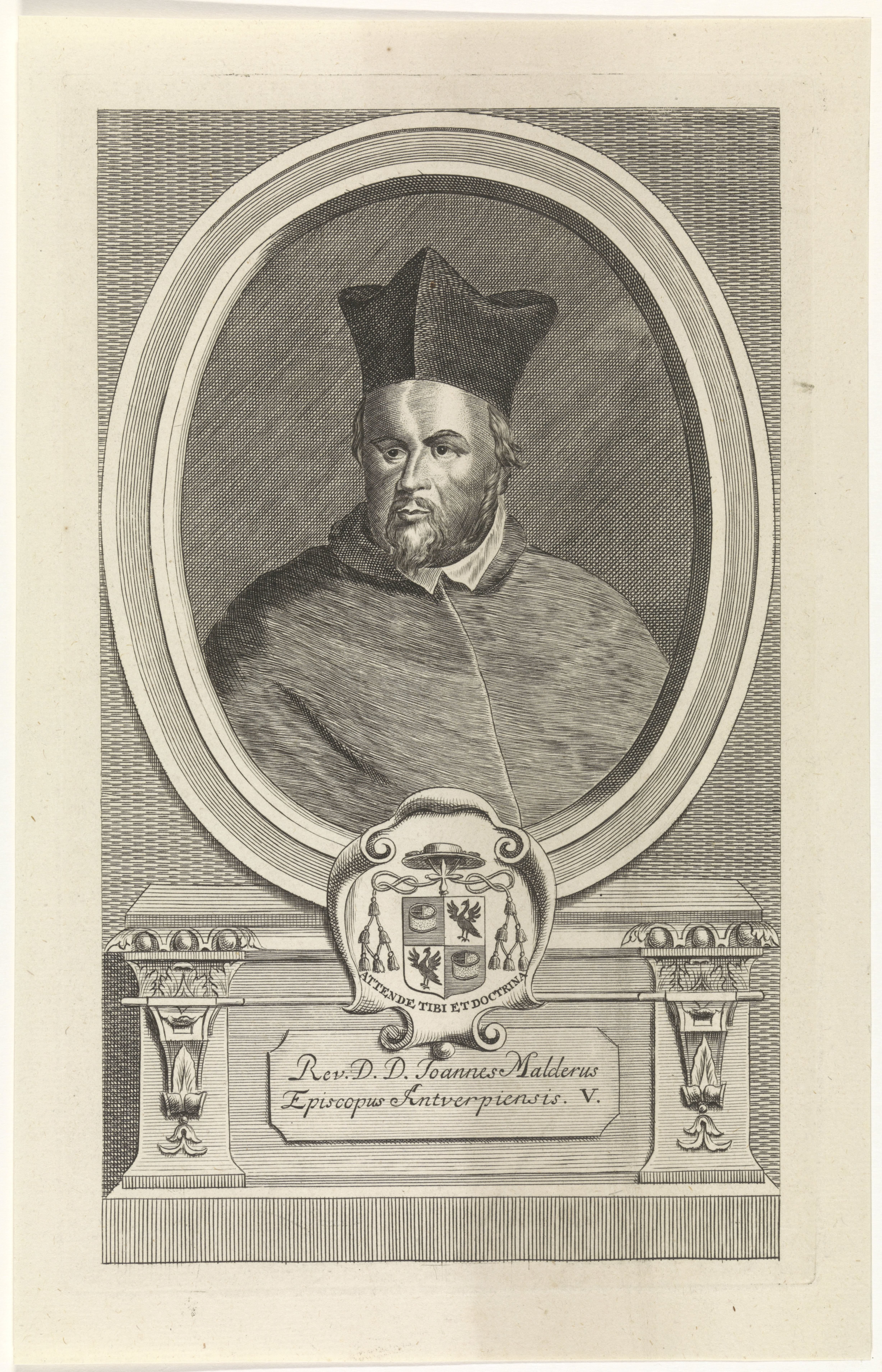 Portret van Johannes Malderus