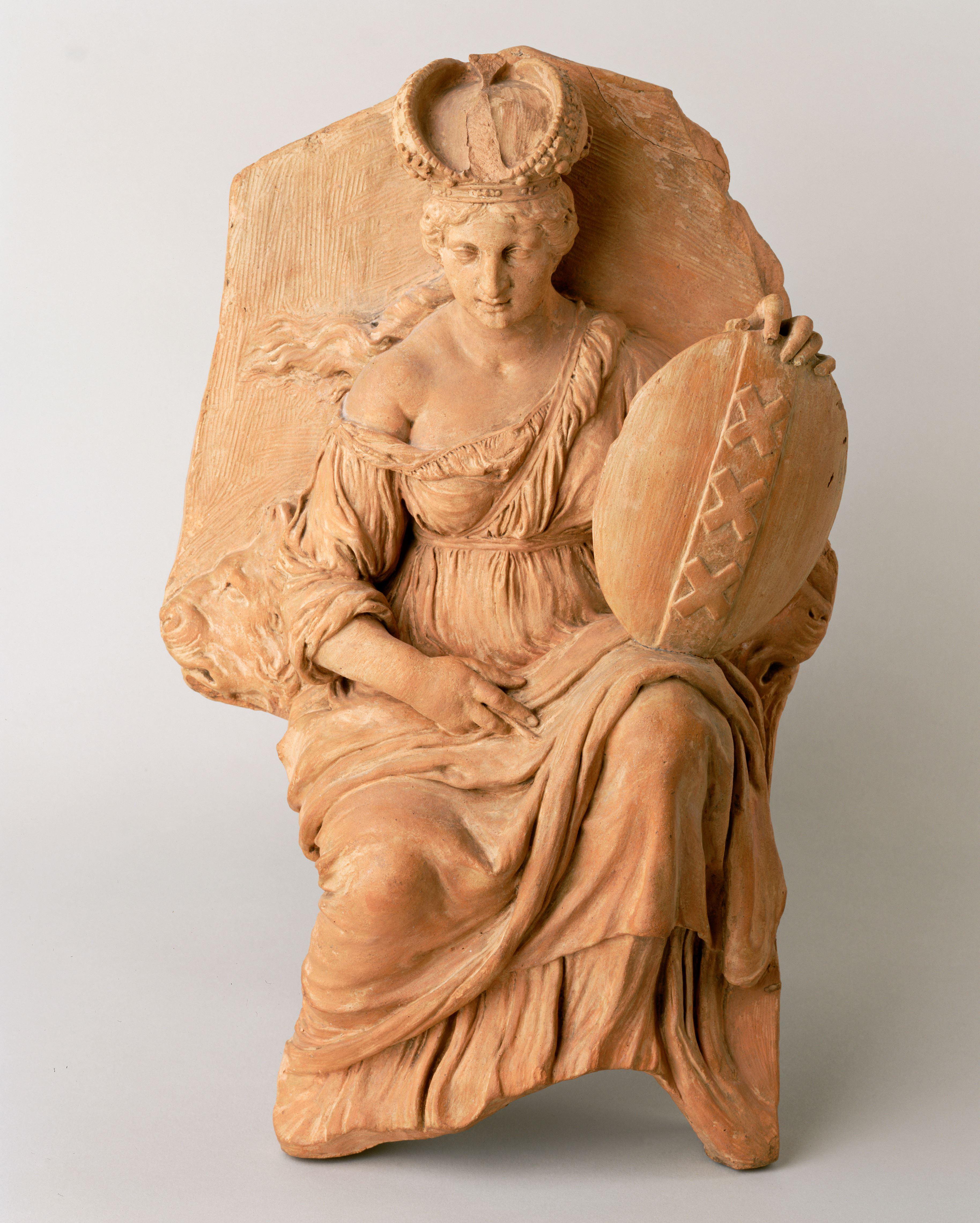 The Maid of Amsterdam, Part of a Model for the East Tympanum of the Amsterdam Town Hall (now Royal Palace) at Dam Square