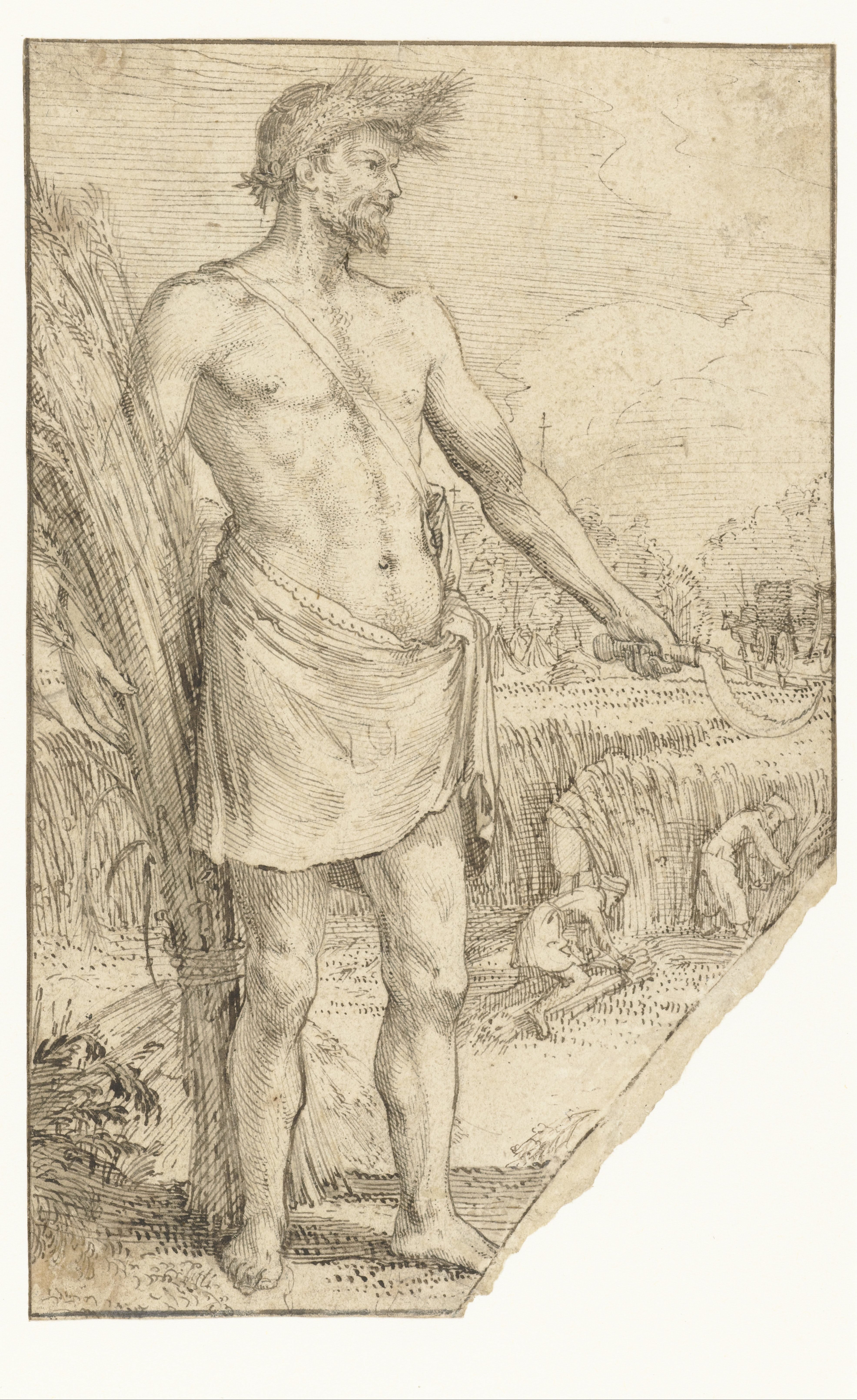 Allegorische figuur, Zomer (?)