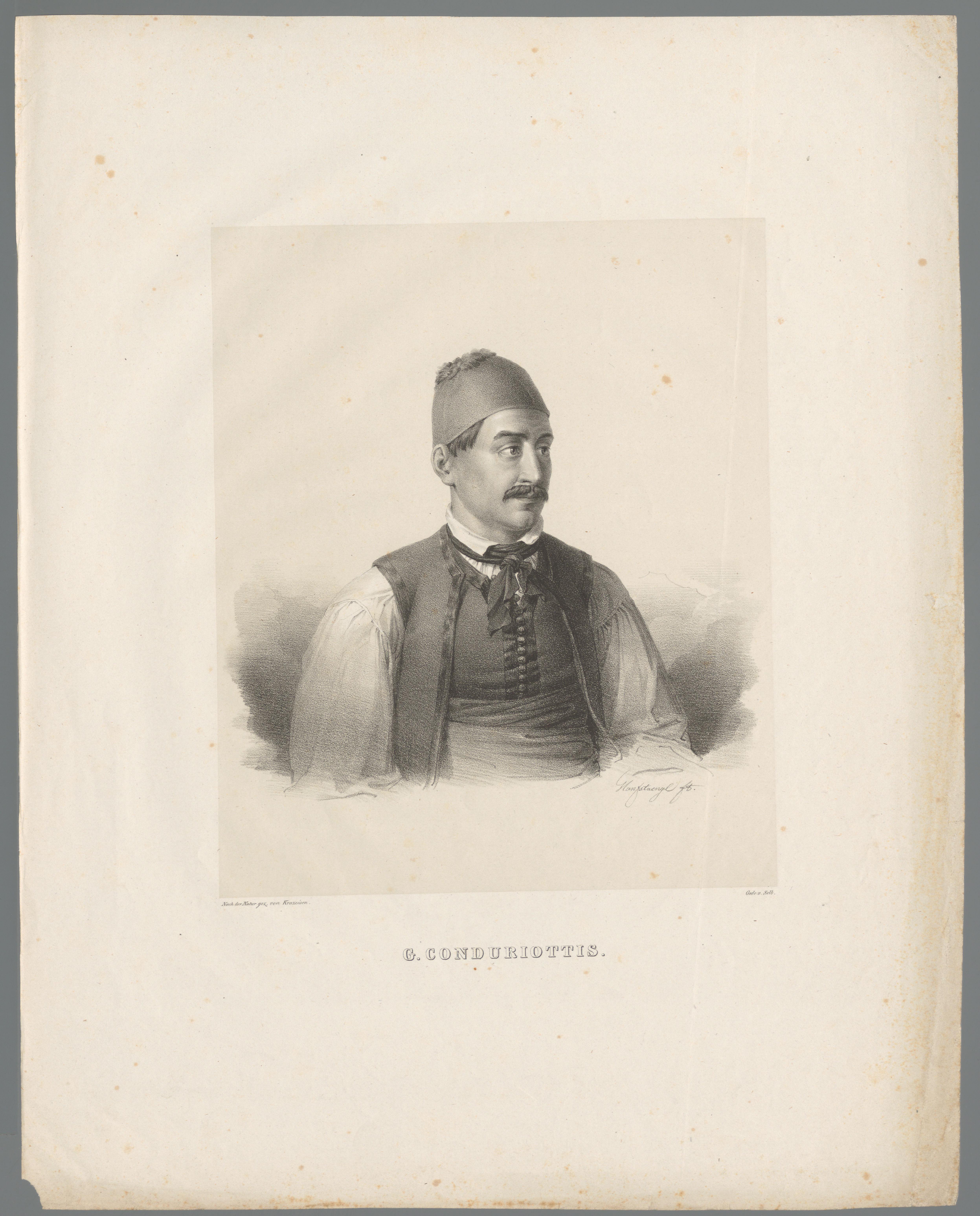 Portret van George Conduriottis