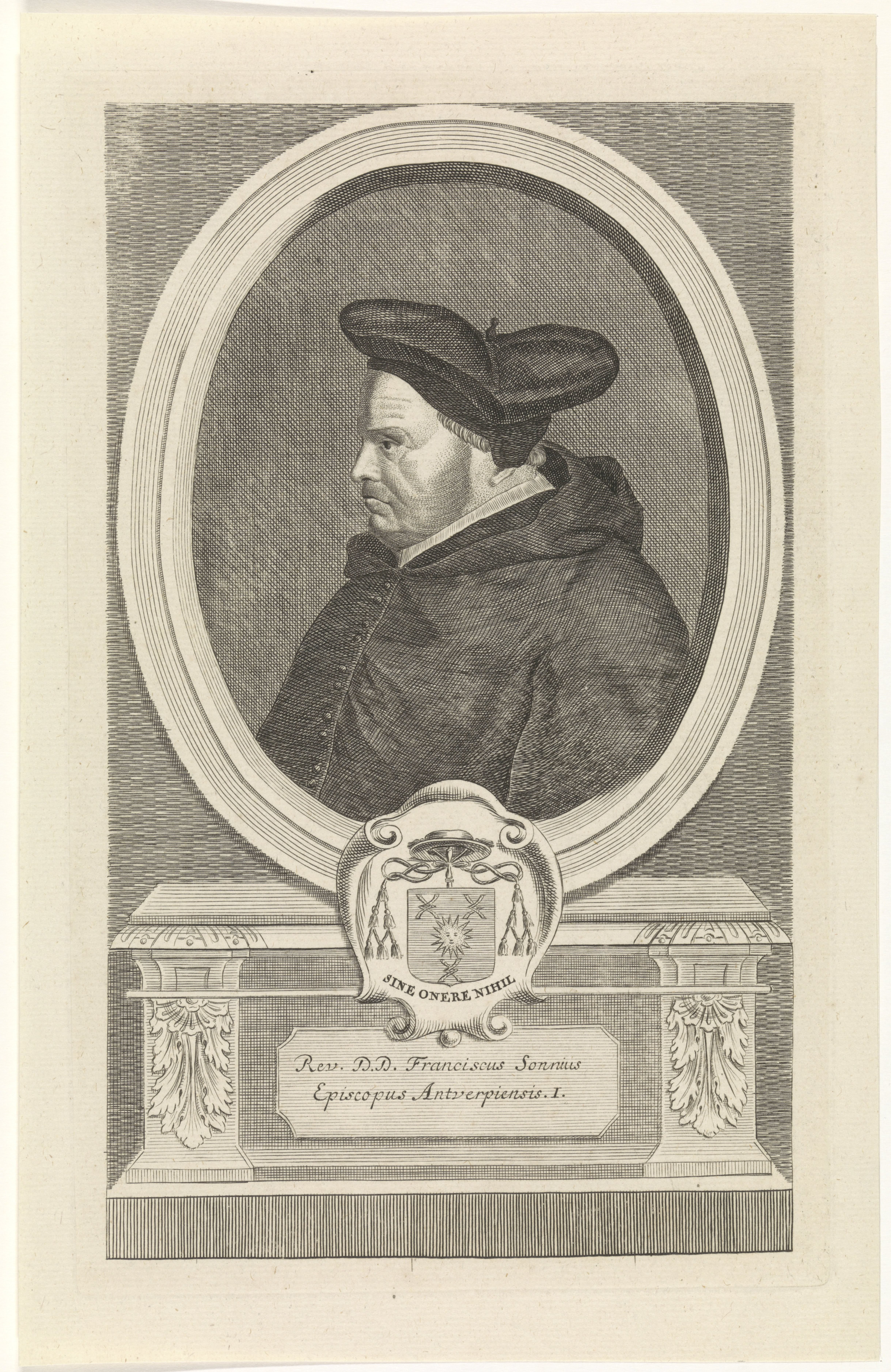 Portret van Franciscus Sonnius