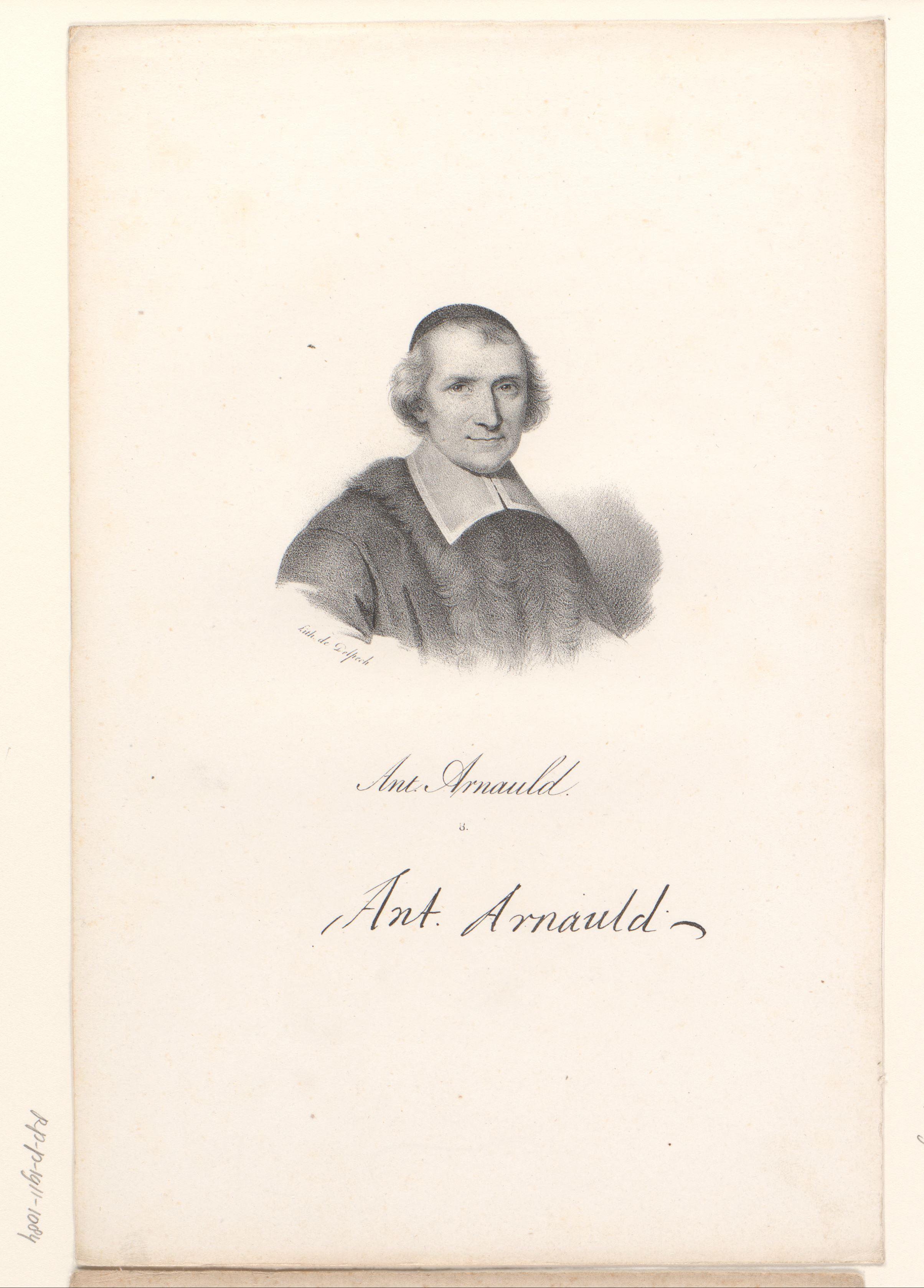 Portret van Antoine Arnauld