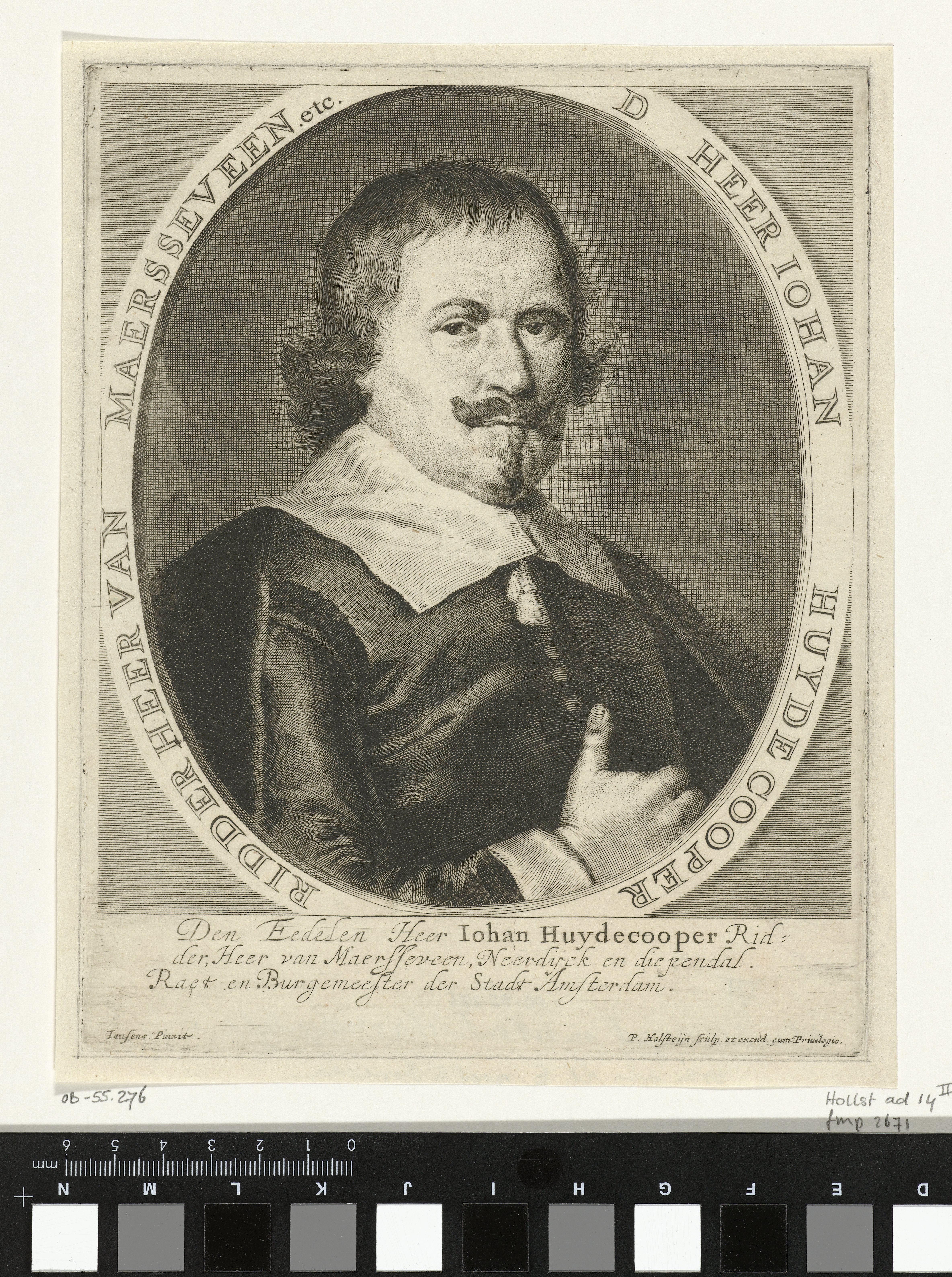 Portret van Jan Huydecooper