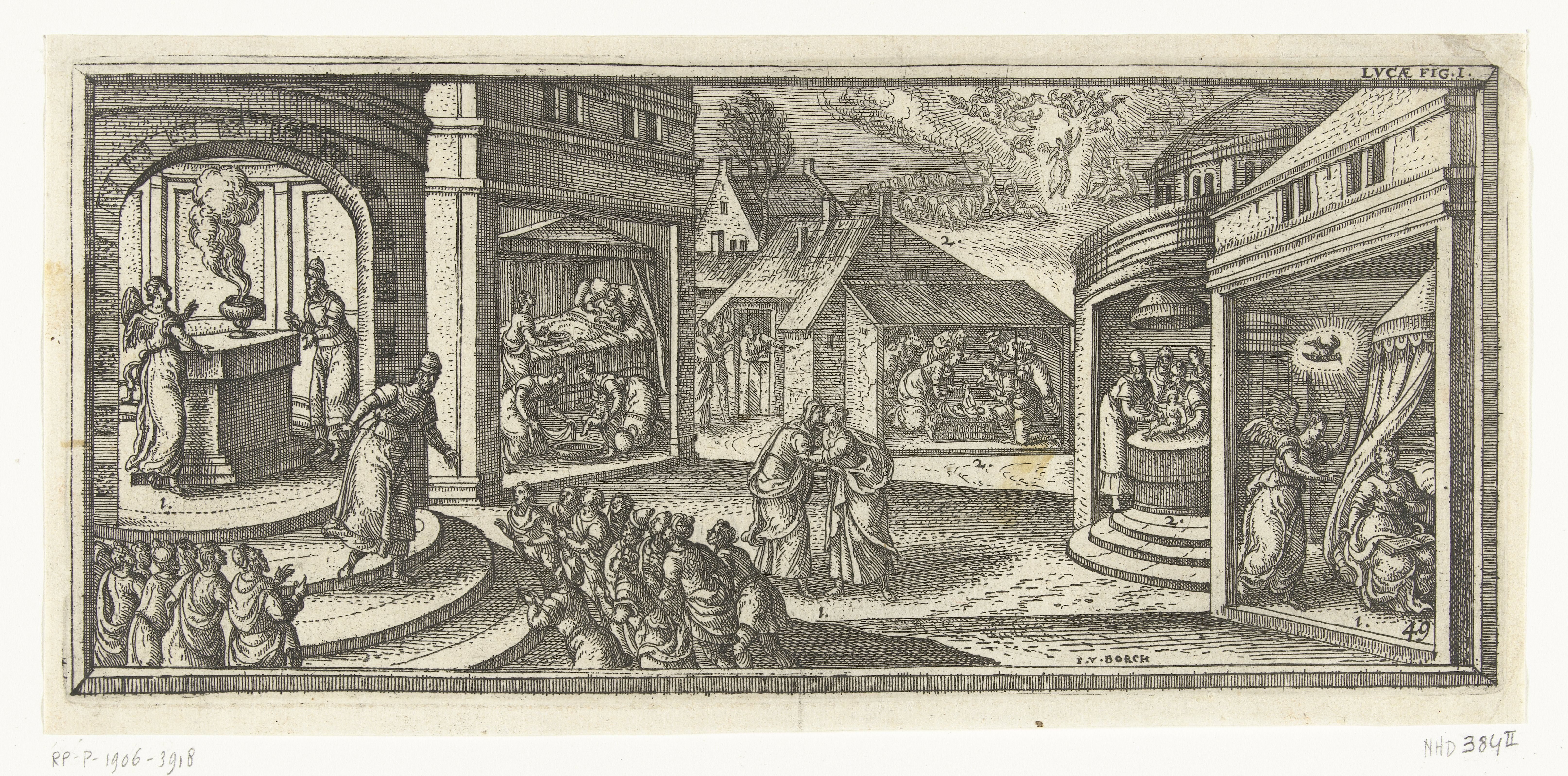 Geboorte van Christus en Johannes de Doper