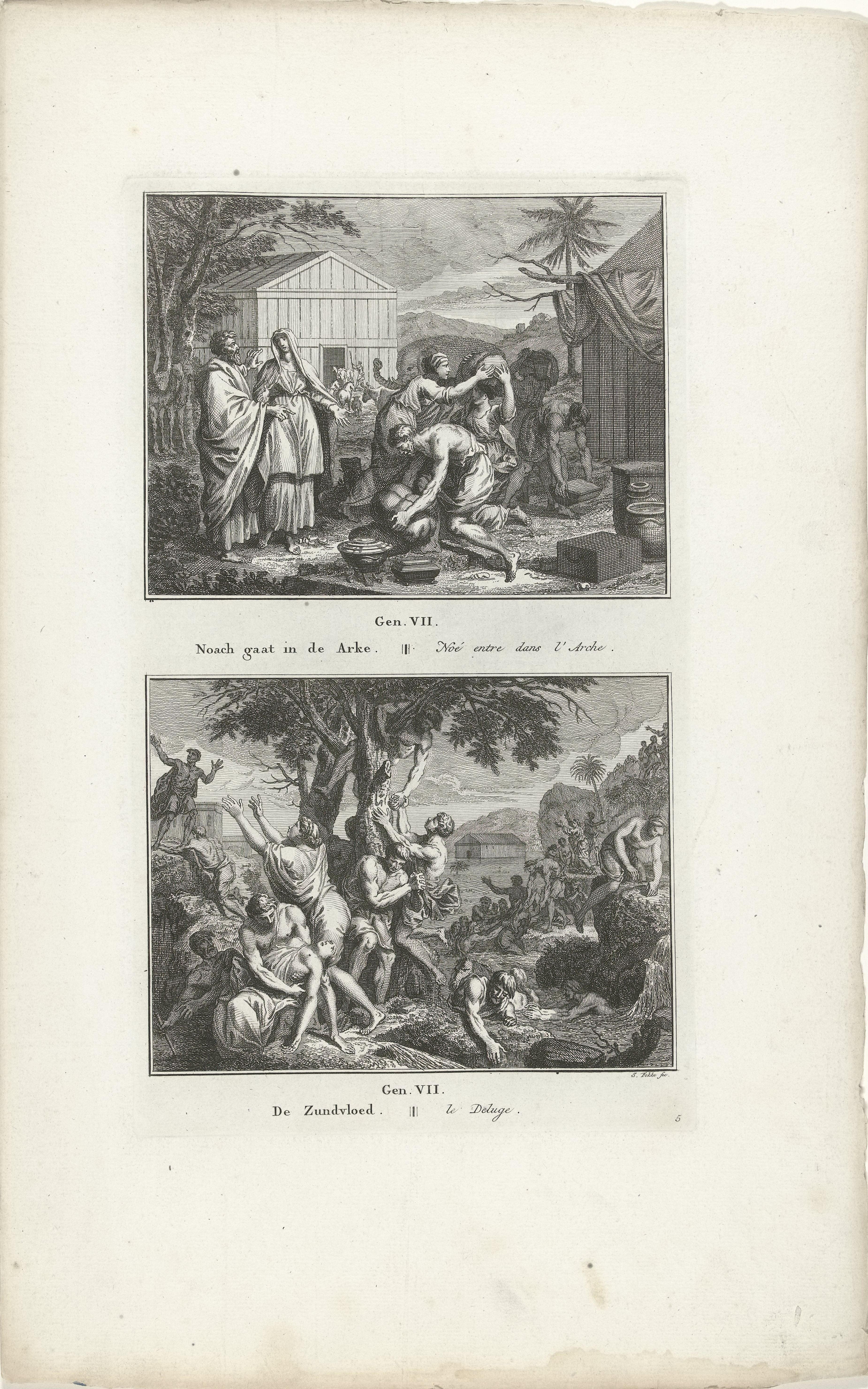 Ark van Noach en
de zondvloed