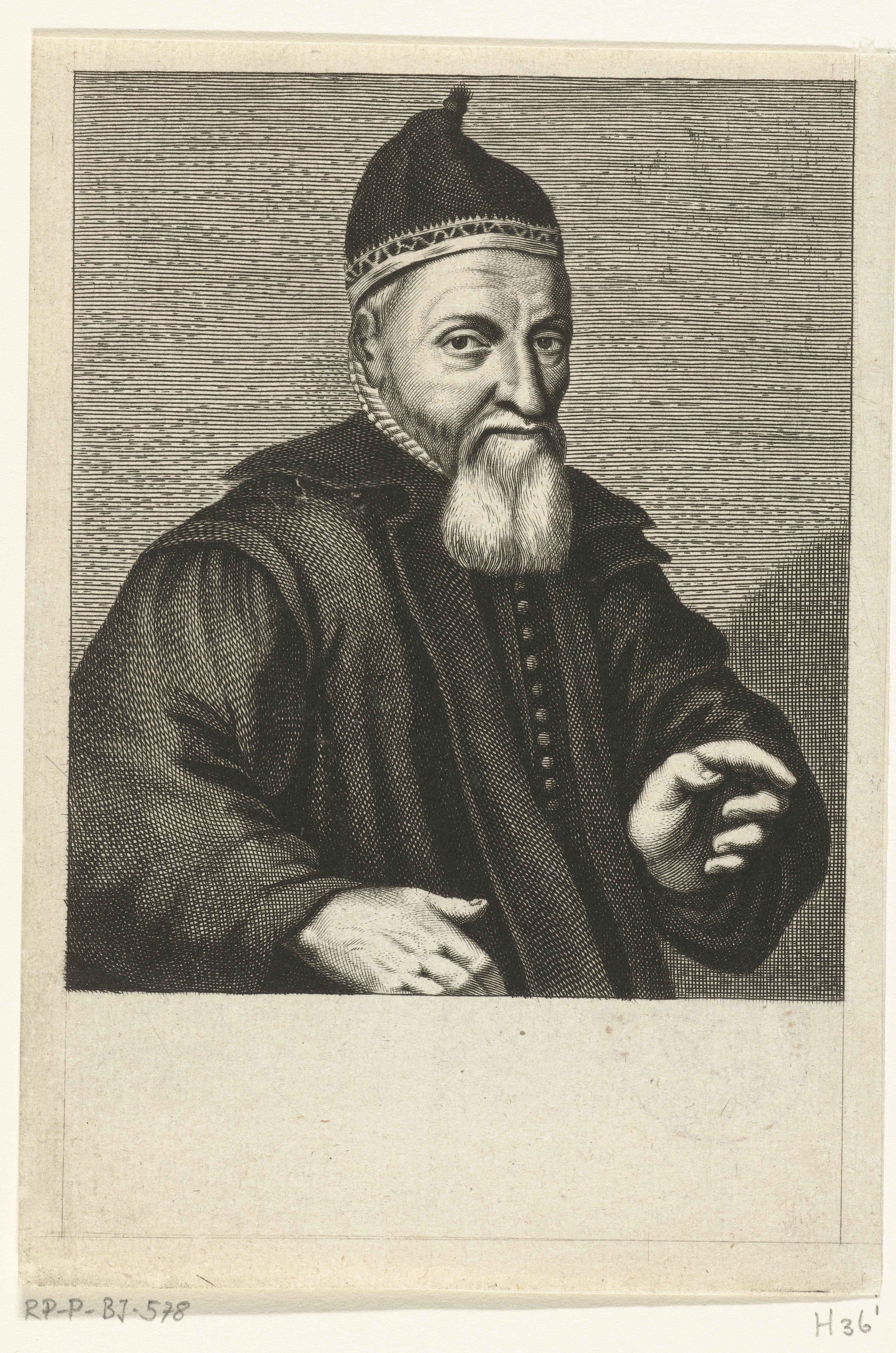 Portret van Jacob Dirksz. Brouwer
