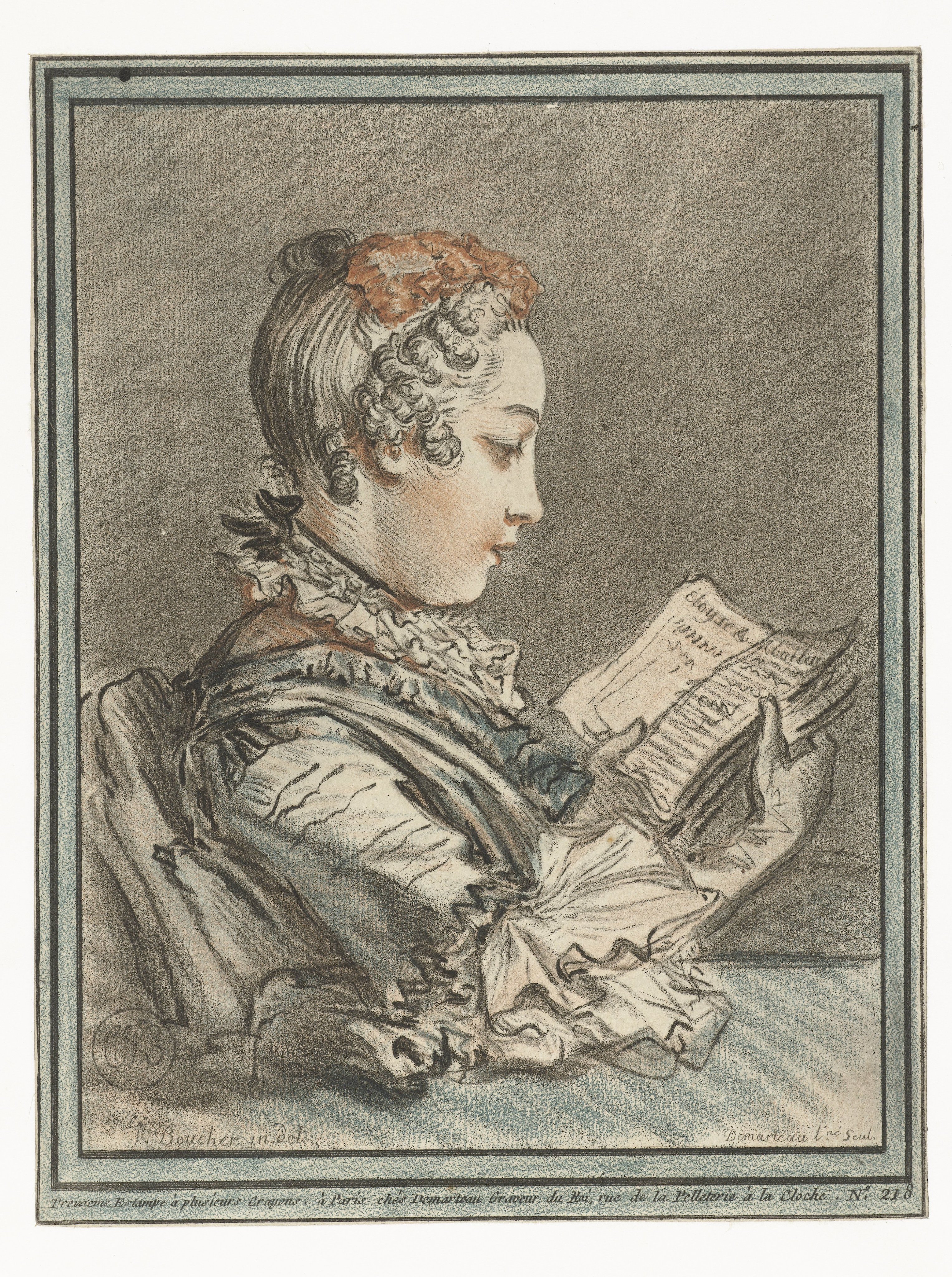 Lezende vrouw
