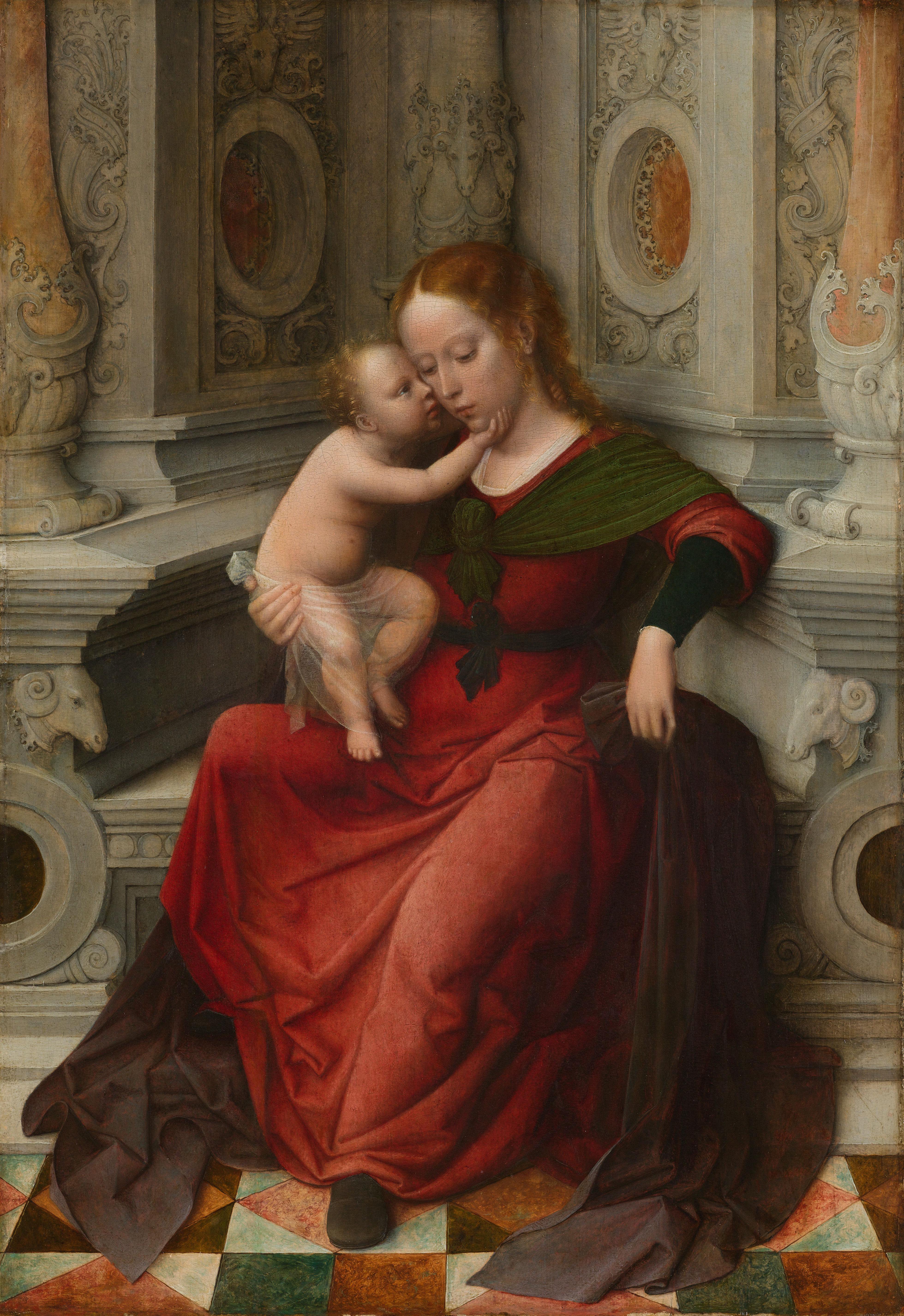 Maria met kind