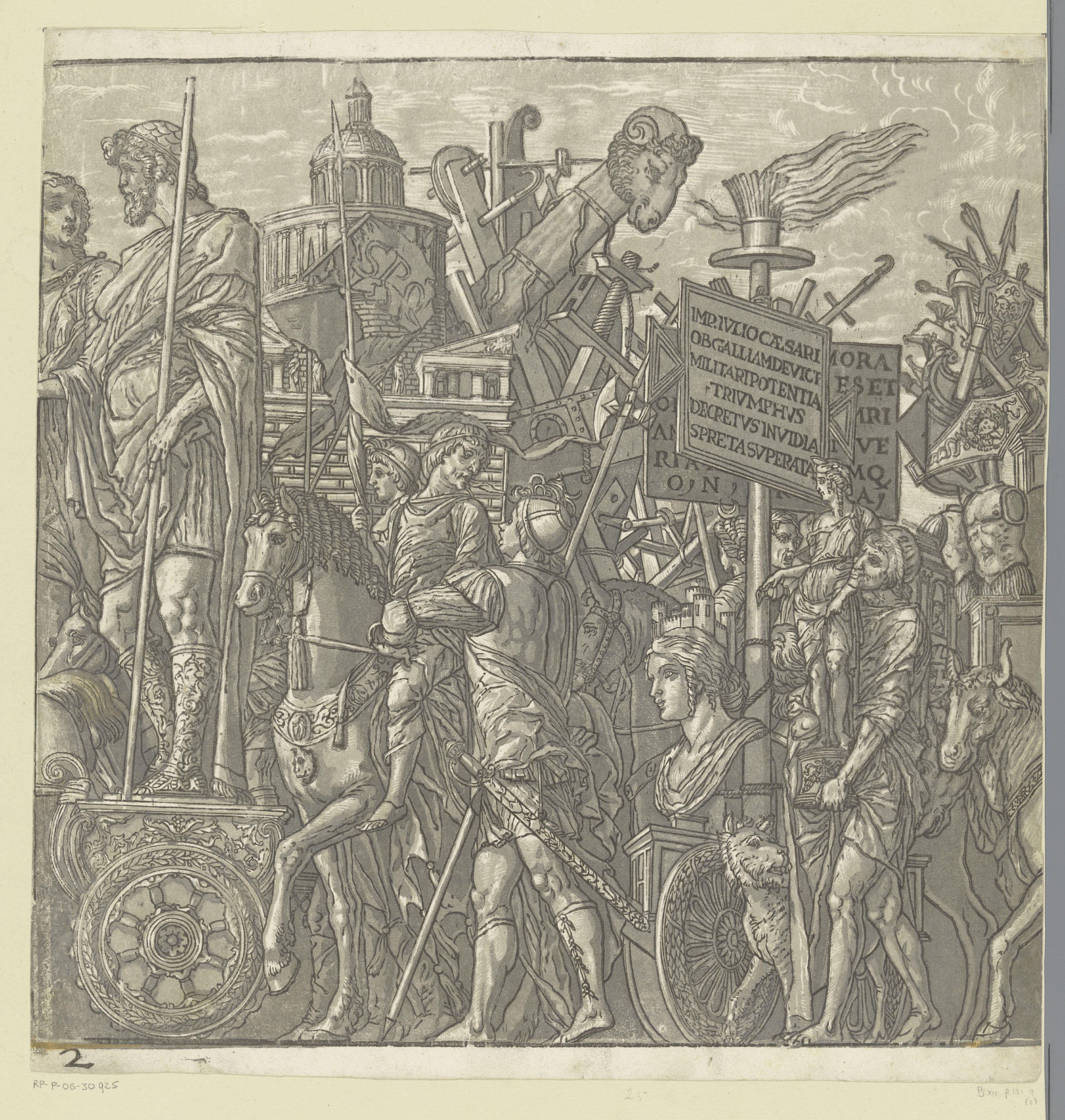 Triomftocht van Julius Caesar