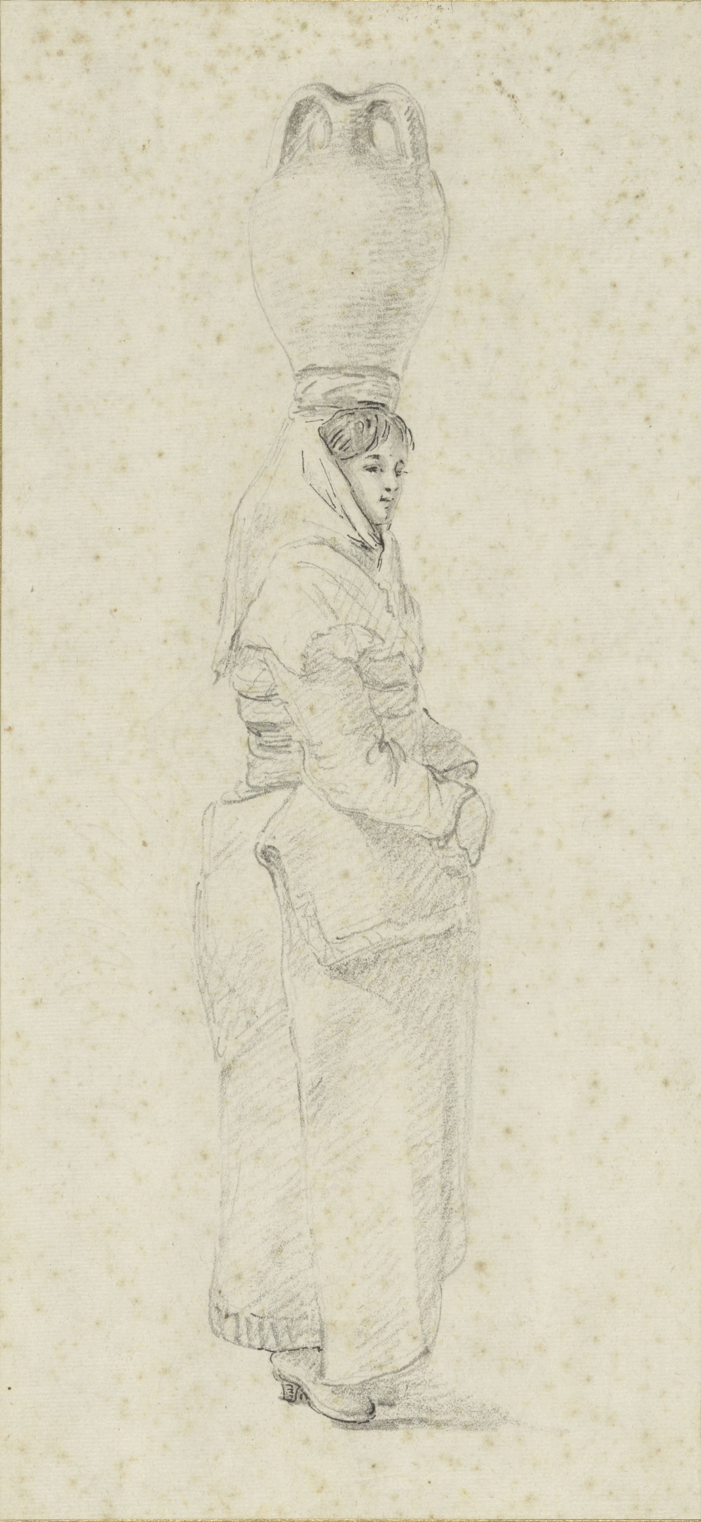 Staande (Griekse) vrouw