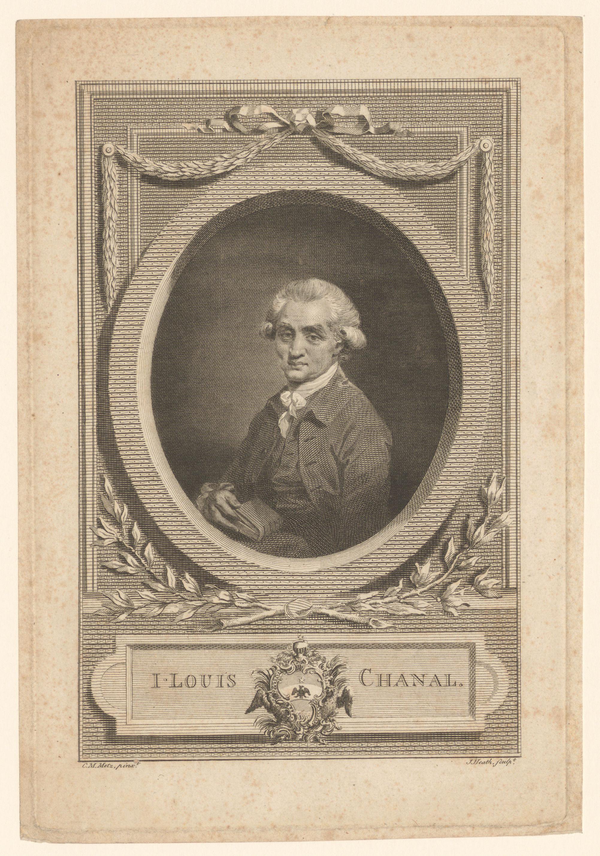 Portret van Jean Louis Chanal