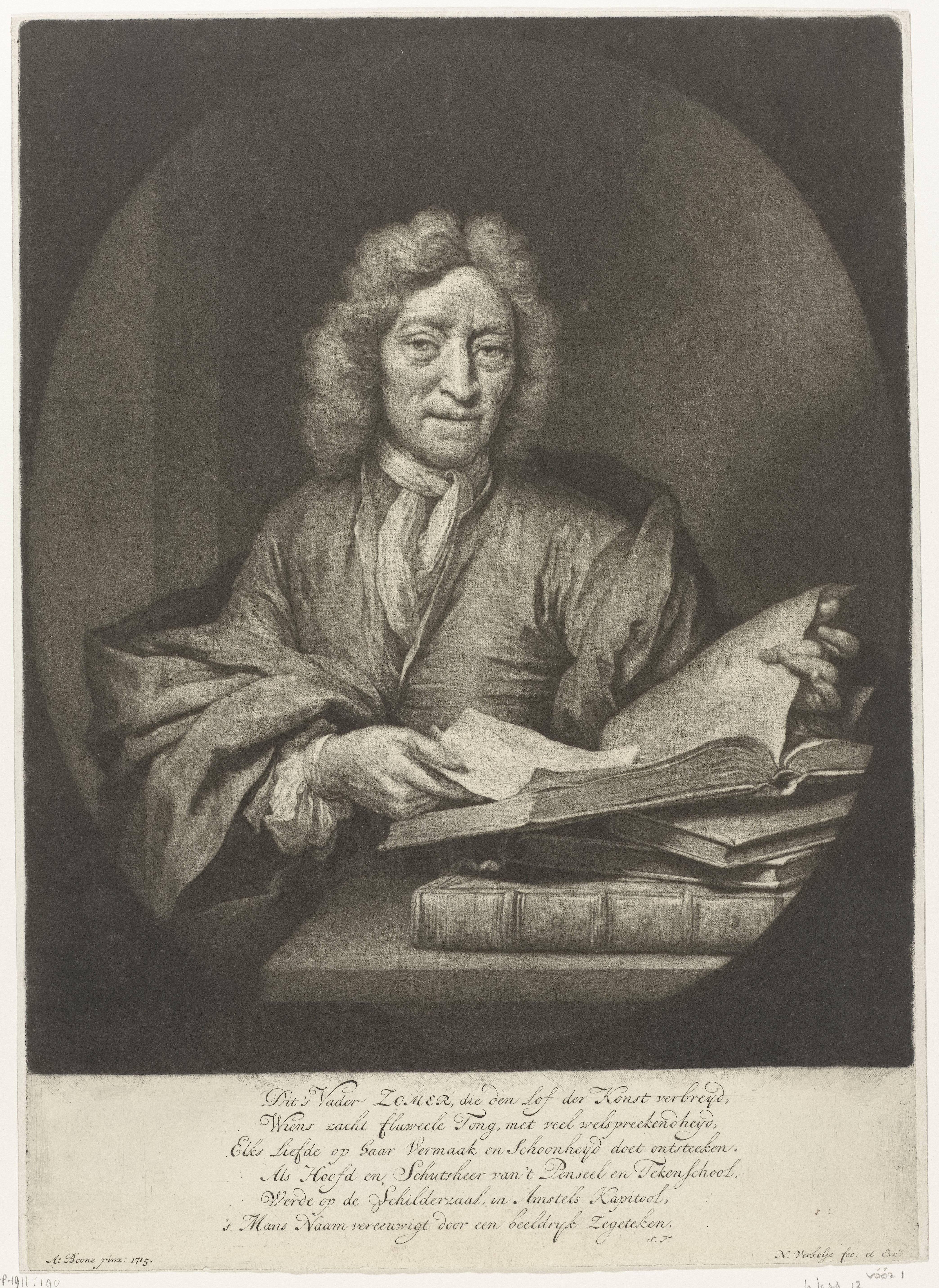 Portret van Jan Pietersz. Zomer